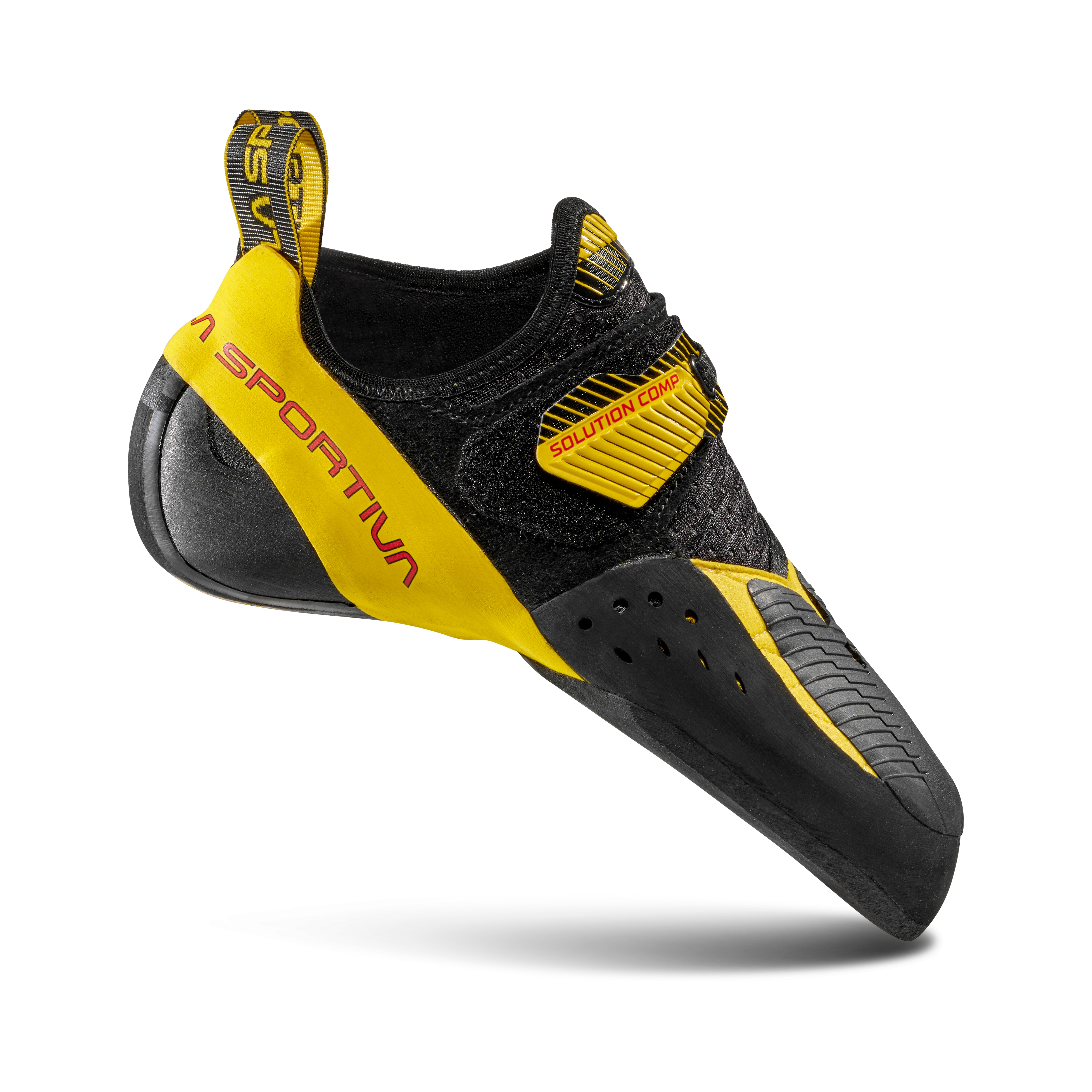 Imagen 0 de Pies de gato de hombre Solution Comp de La Sportiva Negro / Amarillo