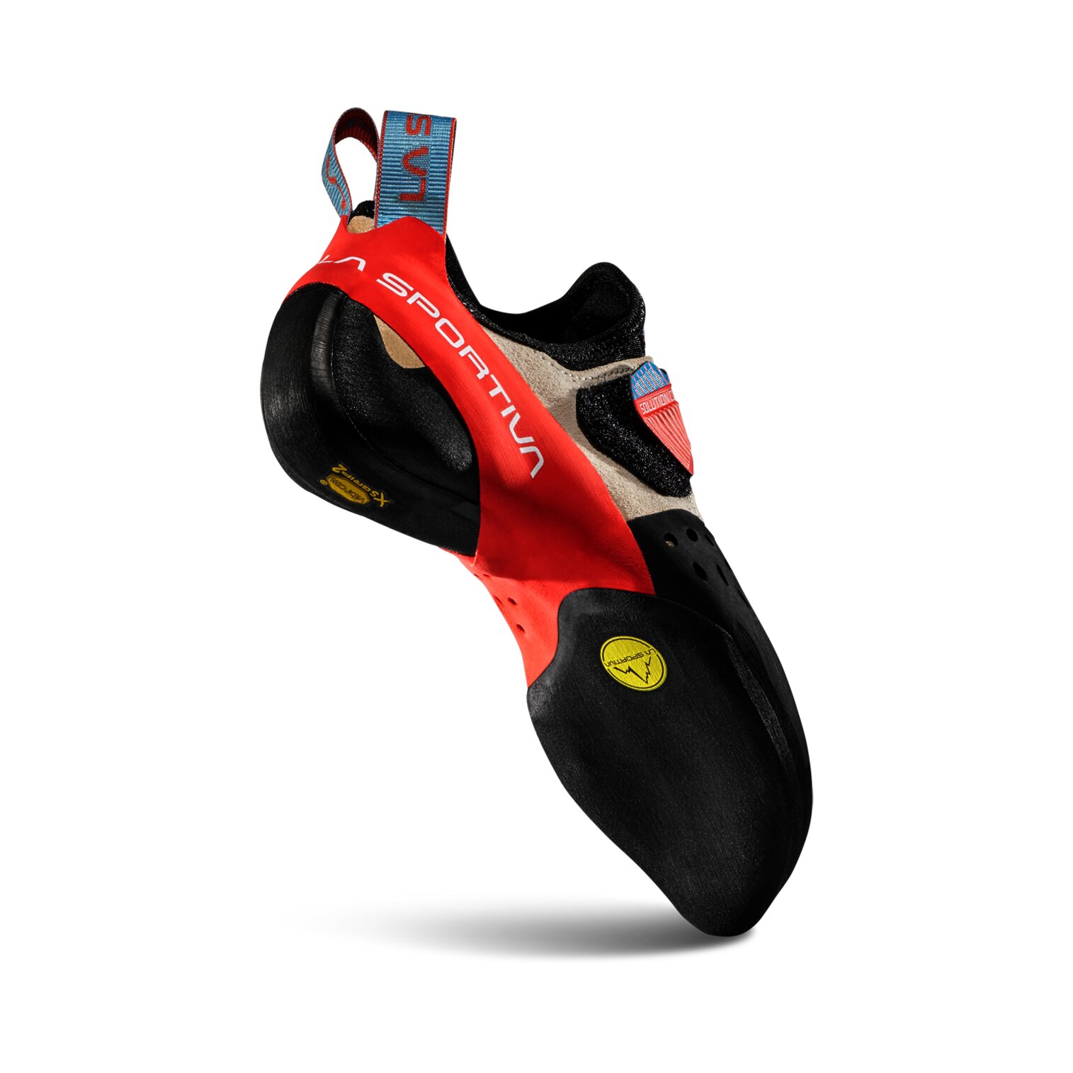 Pies de gato de mujer Solution Comp La Sportiva - Rojo / Blanco Rojo / Blanco-5