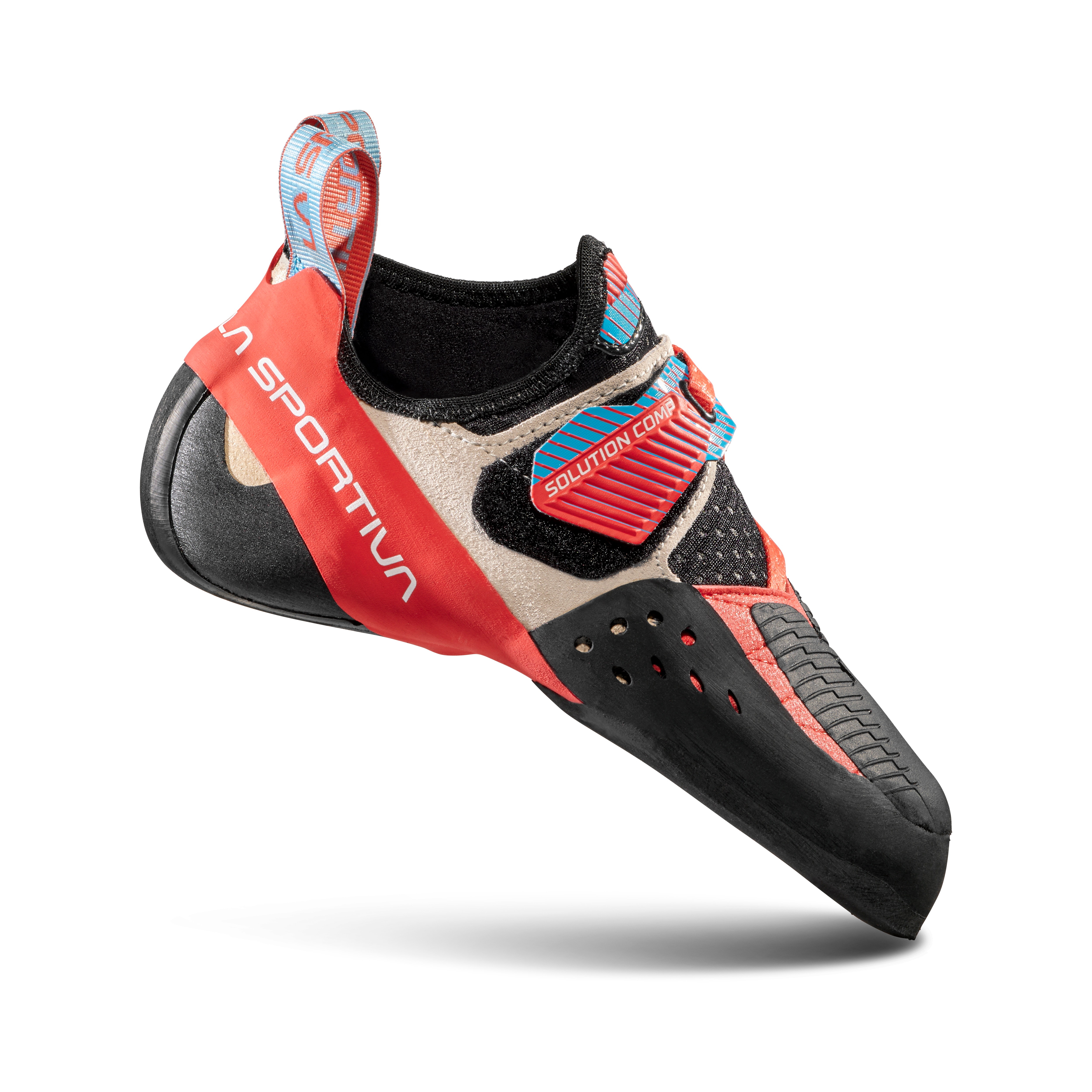 Imagen 0 de Pies de gato de mujer Solution Comp La Sportiva Negro / Rojo