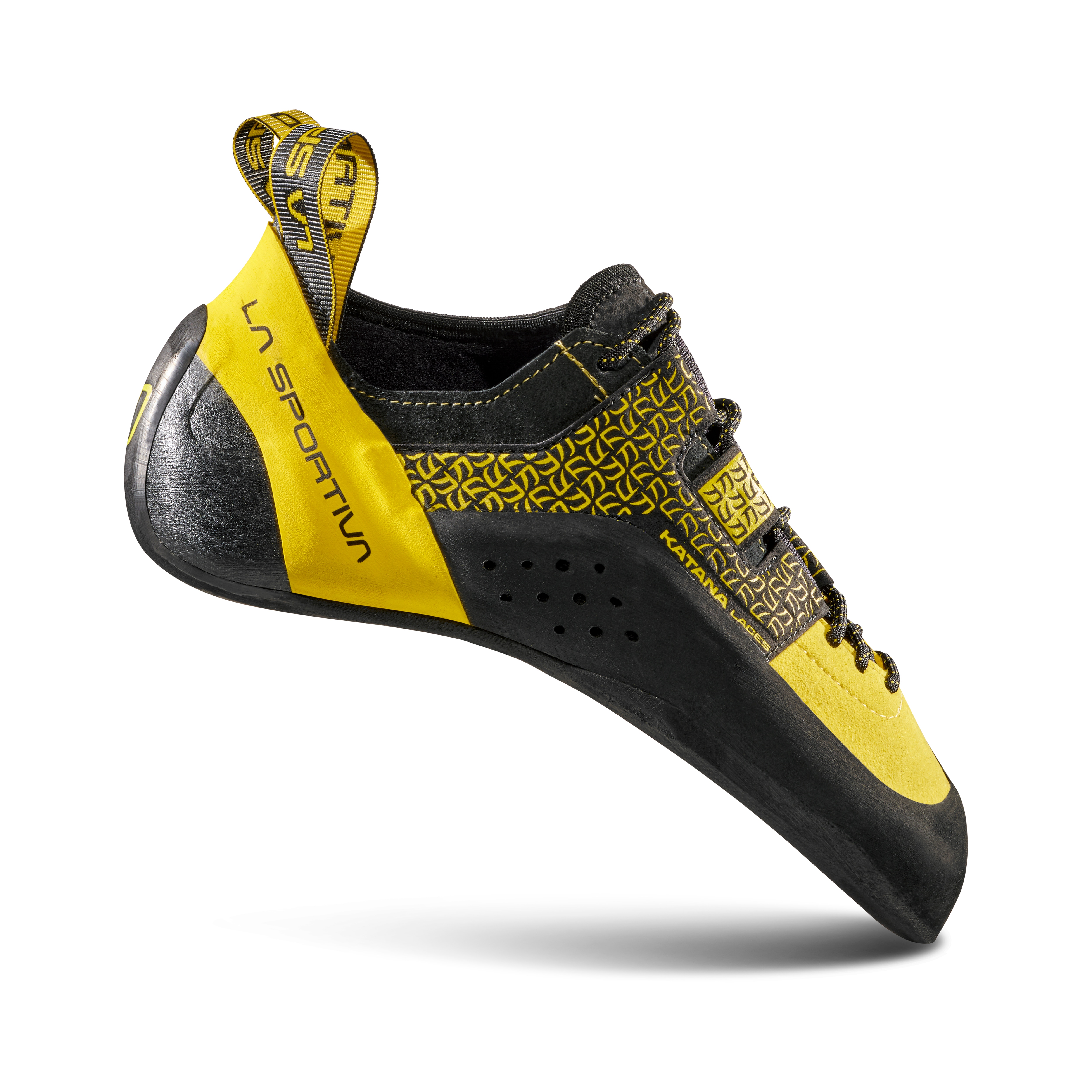 Imagen 0 de Pies de gato de hombre Katana Laces de La Sportiva Amarillo / Negro