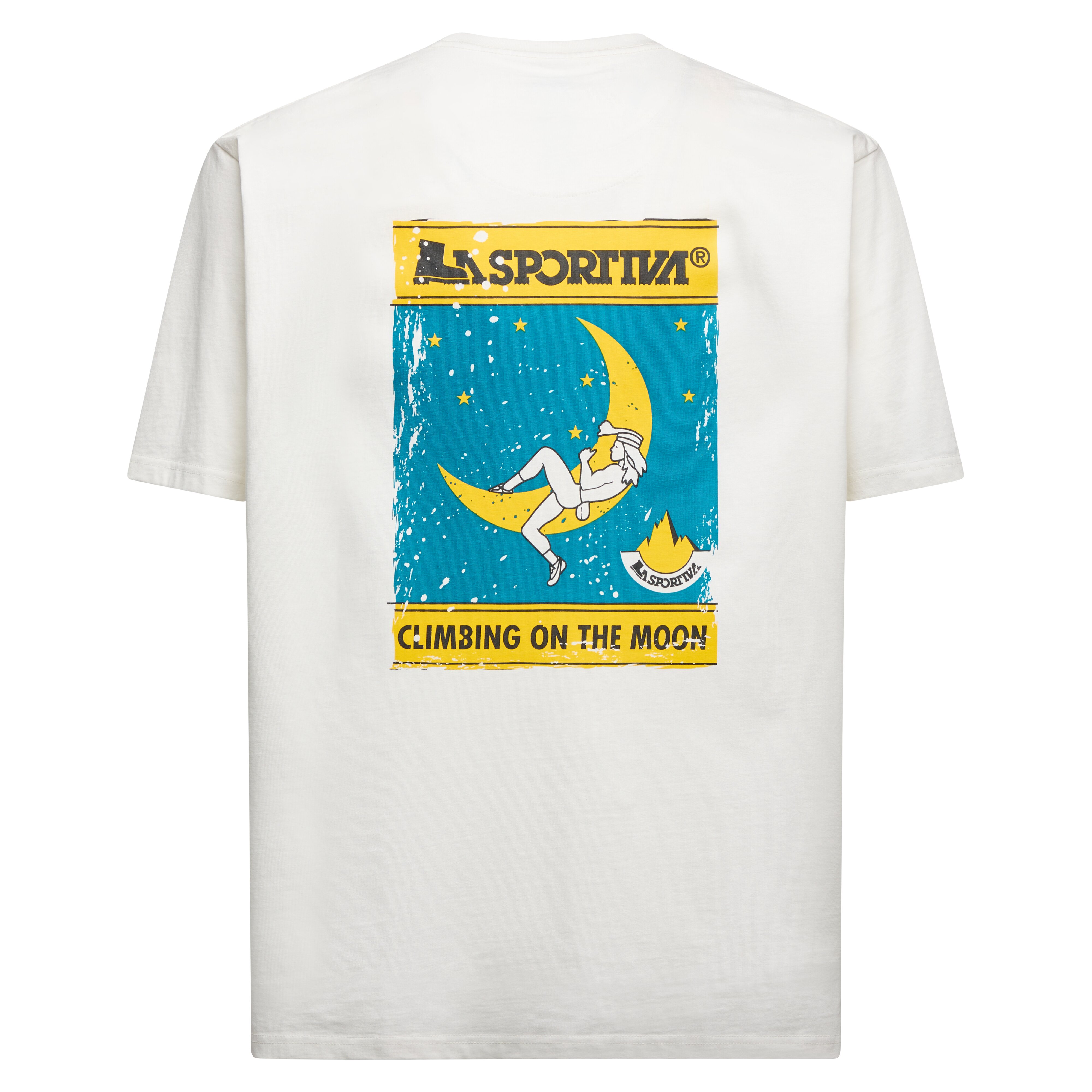 Camiseta de hombre Moon Climb T-Shirt de La Sportiva - Blanco Blanco-2