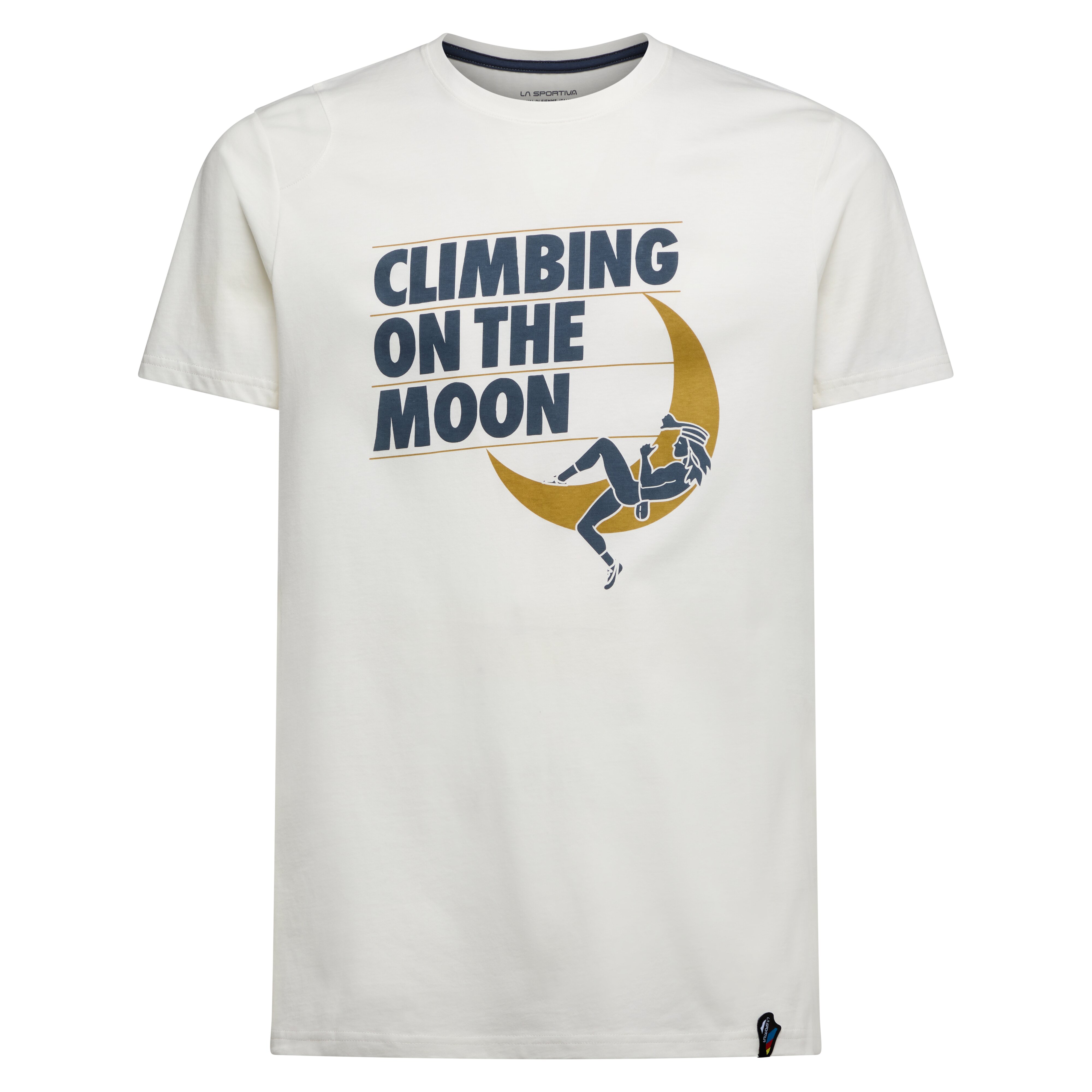 La Sportiva Camiseta de hombre Moon Rock T-Shirt de Blanco