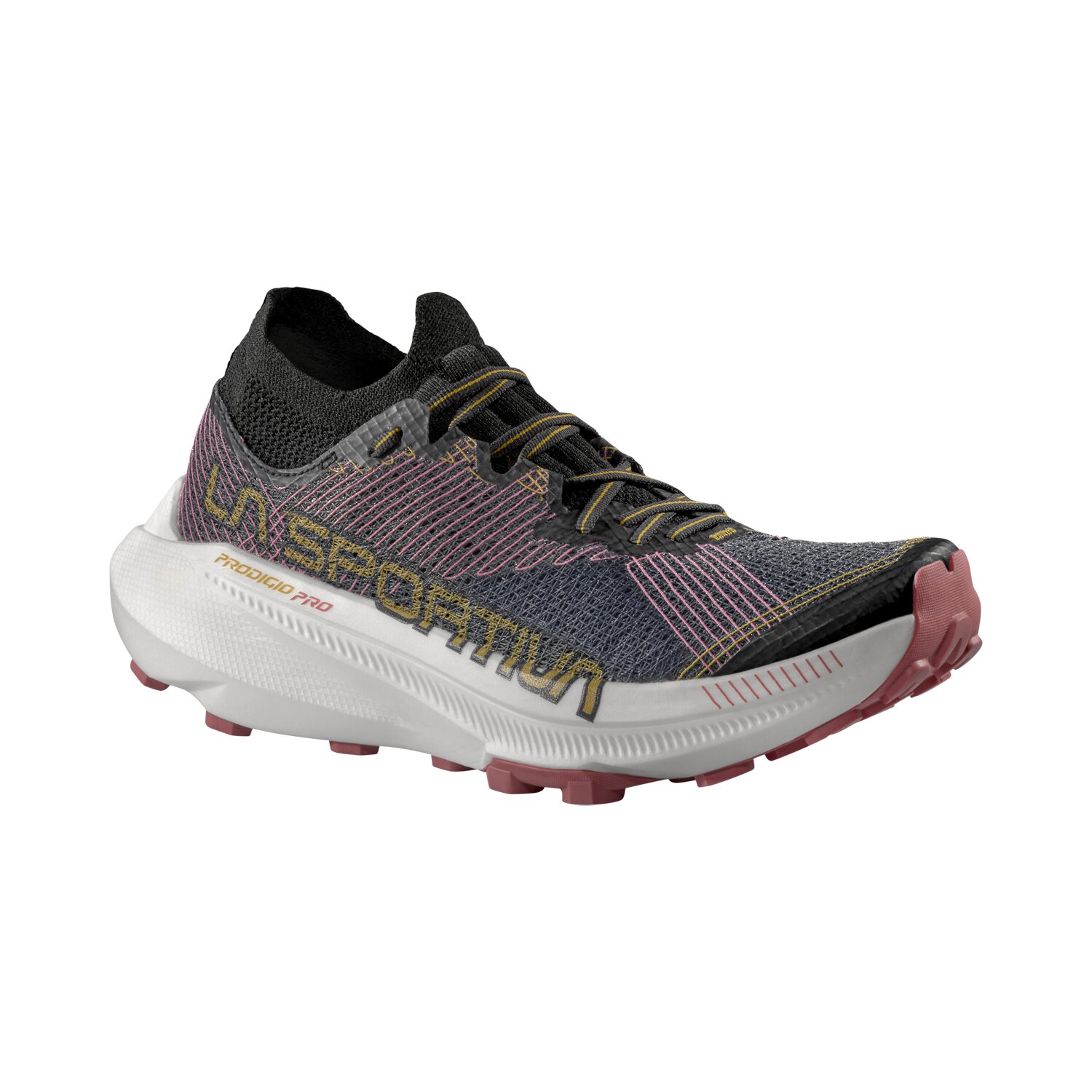 Zapatillas de Trail Running de mujer Prodigio Pro Woman La Sportiva - Negro / Rosa Negro / Rosa-3