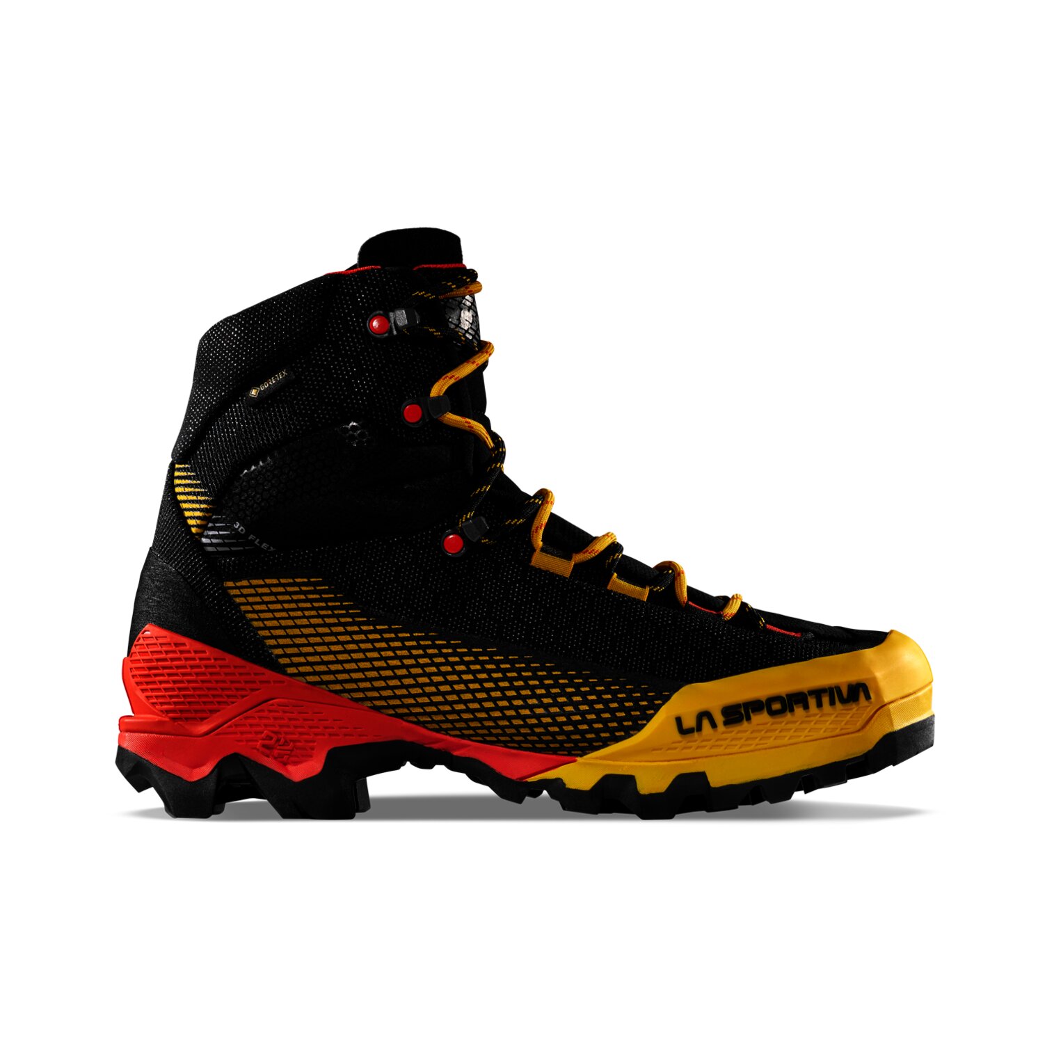 La Sportiva Botas de montaña de hombre Aequilibrium ST Goretex Negro / Amarillo