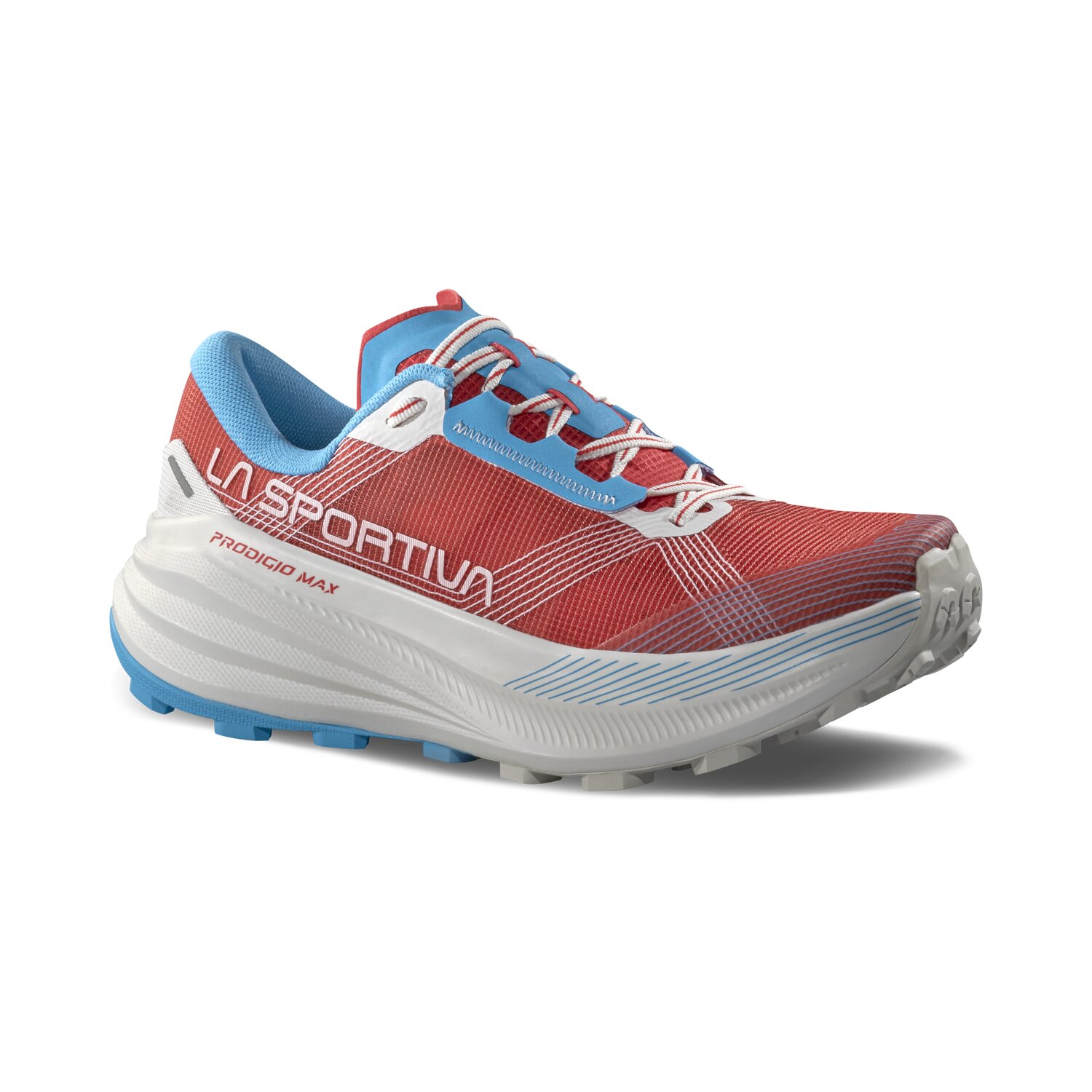 Zapatillas de Trail Running de mujer Prodigio Max La Sportiva - Rojo Rojo-3
