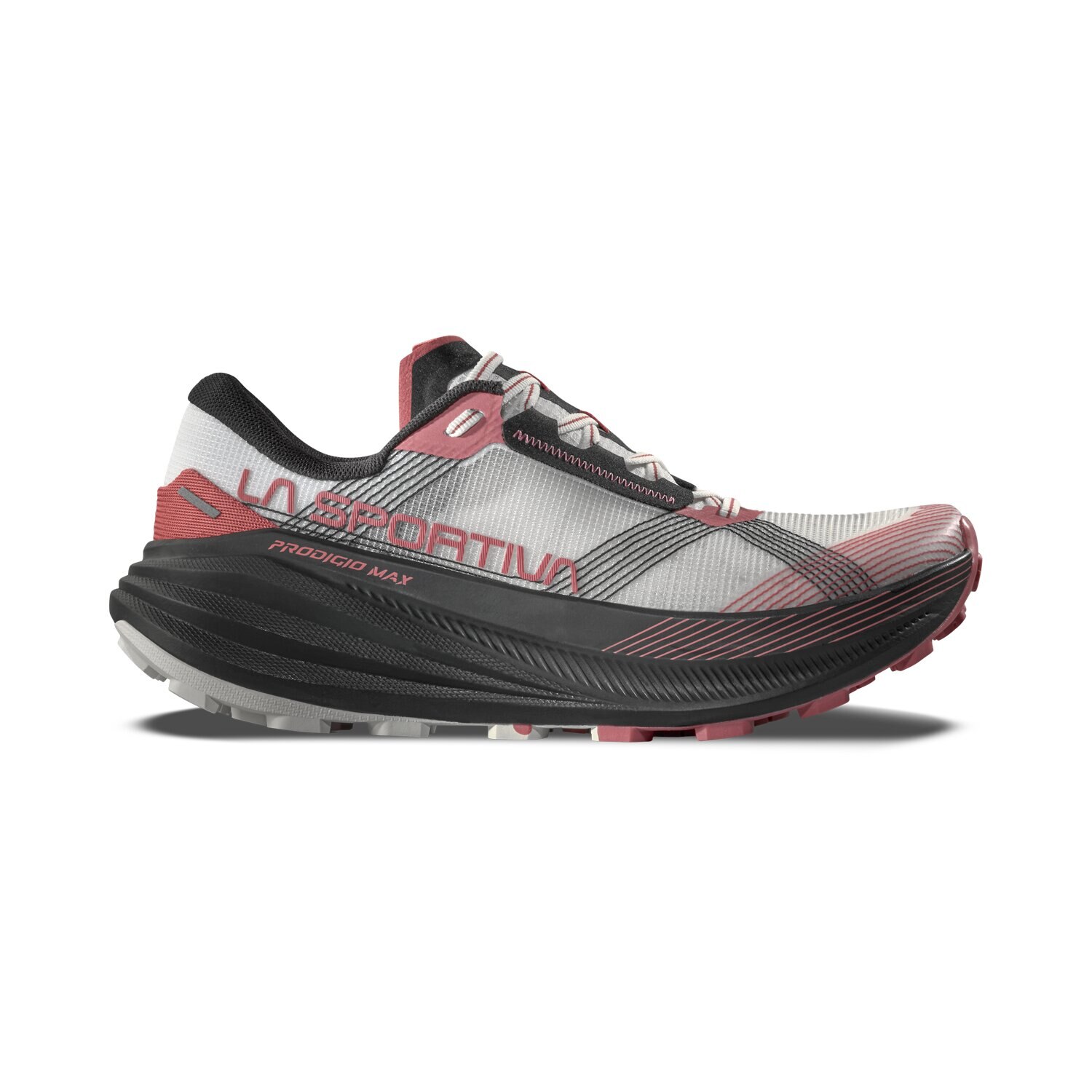Zapatillas de Trail Running de mujer Prodigio Max La Sportiva - Rosa / Blanco Rosa / Blanco-1
