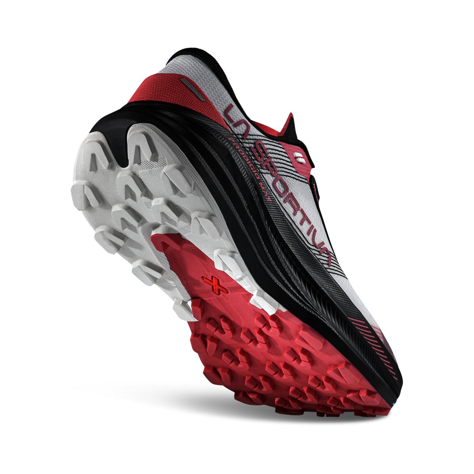 Zapatillas de Trail Running de mujer Prodigio Max La Sportiva - Blanco / Rosa Blanco / Rosa-5