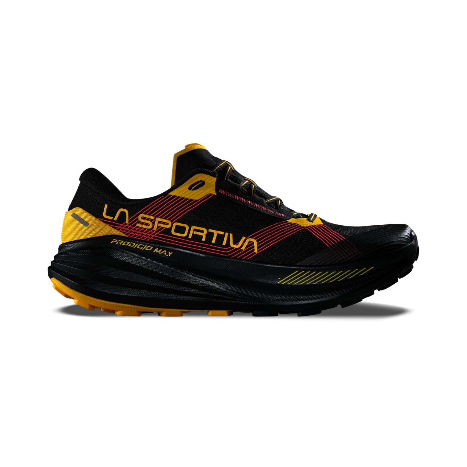 Imagen 5 de Zapatillas de Trail Running de hombre Prodigio Max La Sportiva - Negro / Amarillo Negro / Amarillo