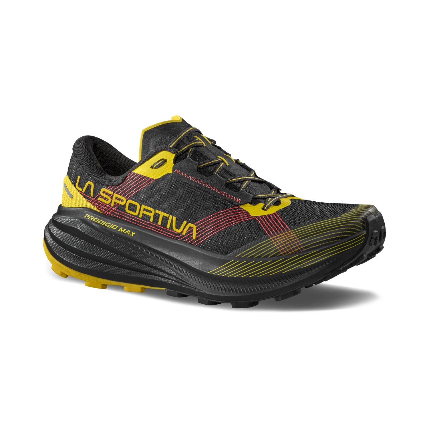 Zapatillas de trail running de hombre Prodigio Max La Sportiva - Negro / Amarillo Negro / Amarillo-3