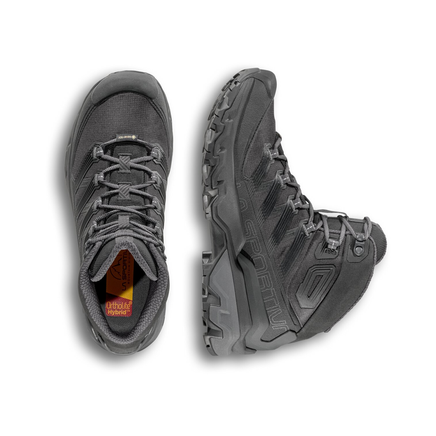 Zapatillas de montaña de hombre Ultra Raptor 3 Mid Goretex La Sportiva - Negro Negro-4