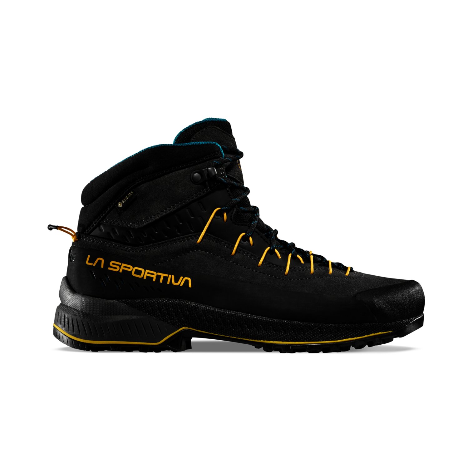 Zapatillas de montaña de hombre TX4 Evo Mid Goretex La Sportiva - Negro / Aluminio Negro / Aluminio-1