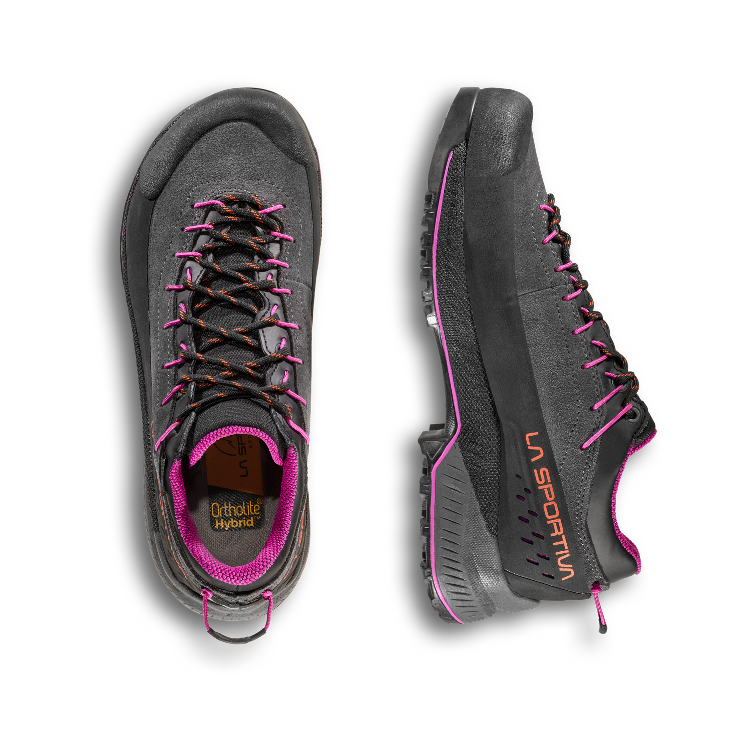 Zapatillas de montaña de mujer TX4 Evo Goretex La Sportiva - Gris / Rosa Gris / Rosa-5