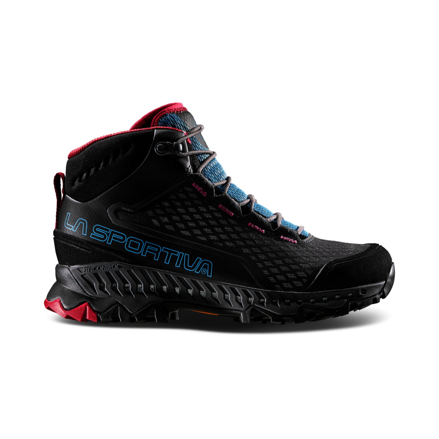 La Sportiva Zapatillas de montaña de mujer Stream Goretex Negro / Gris
