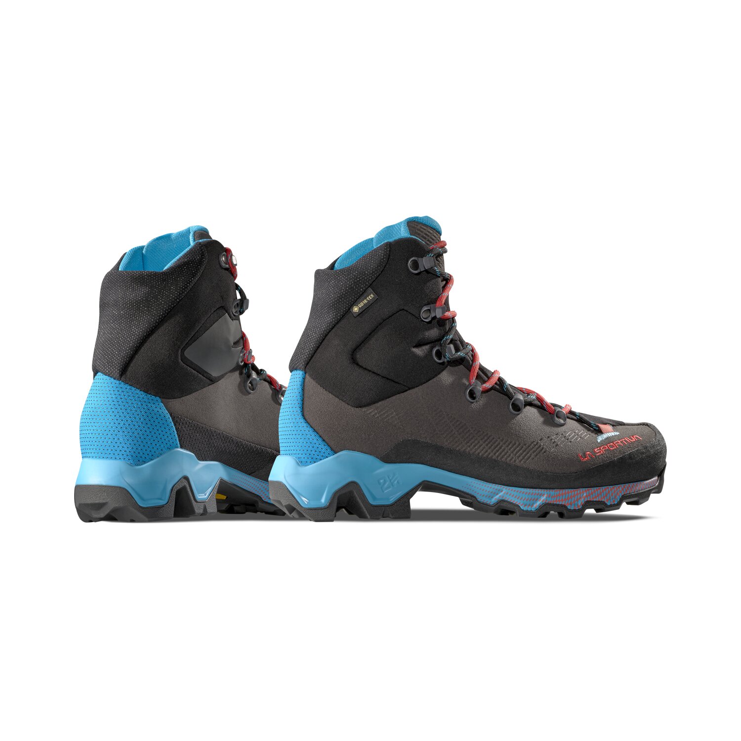 Imagen 5 de Zapatillas de montaña de mujer Aequilibrium Trek Goretex La Sportiva - Gris / Azul Gris / Azul