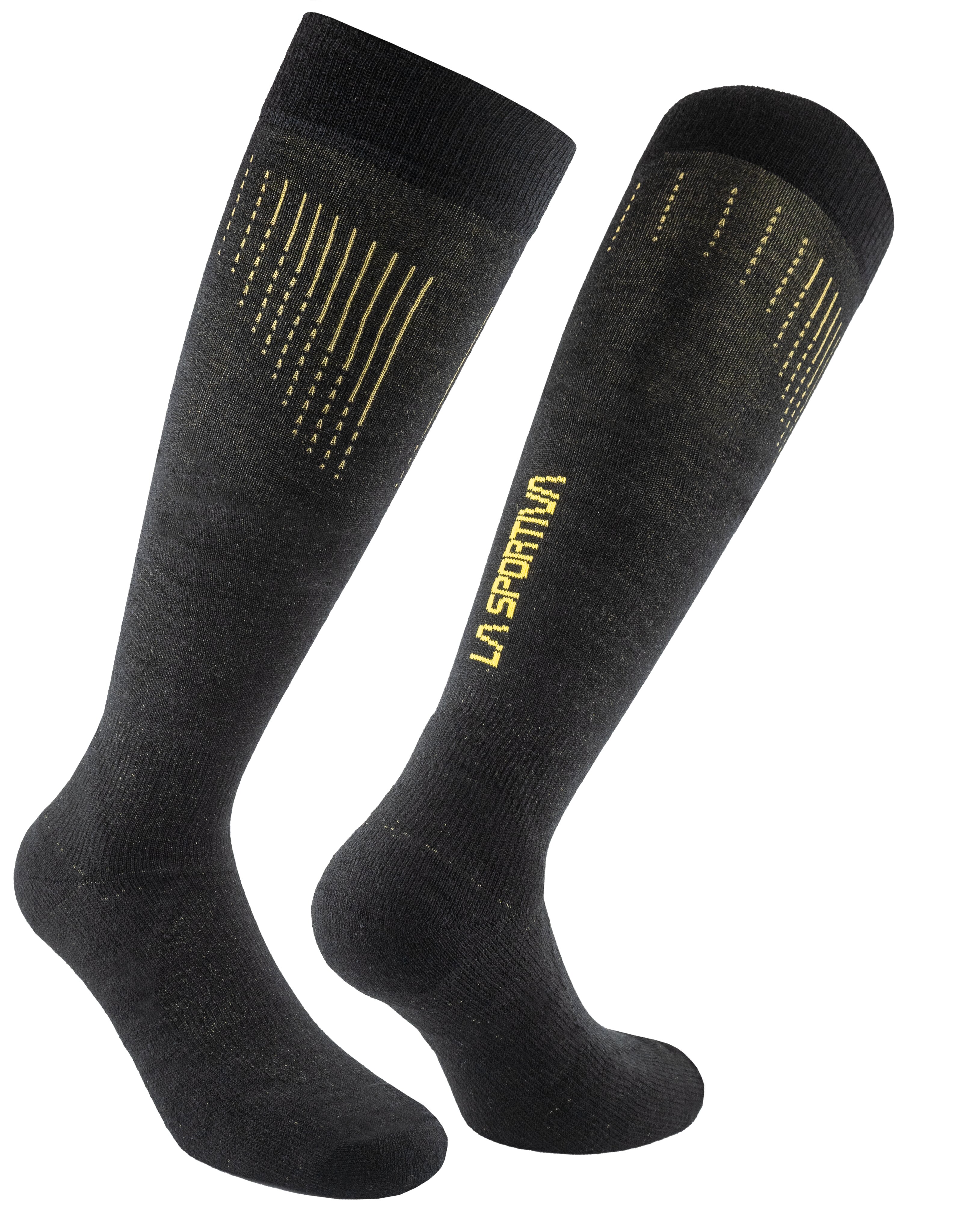 Calcetines de hombre Wool Thermo La Sportiva - Negro / Amarillo Negro / Amarillo-1