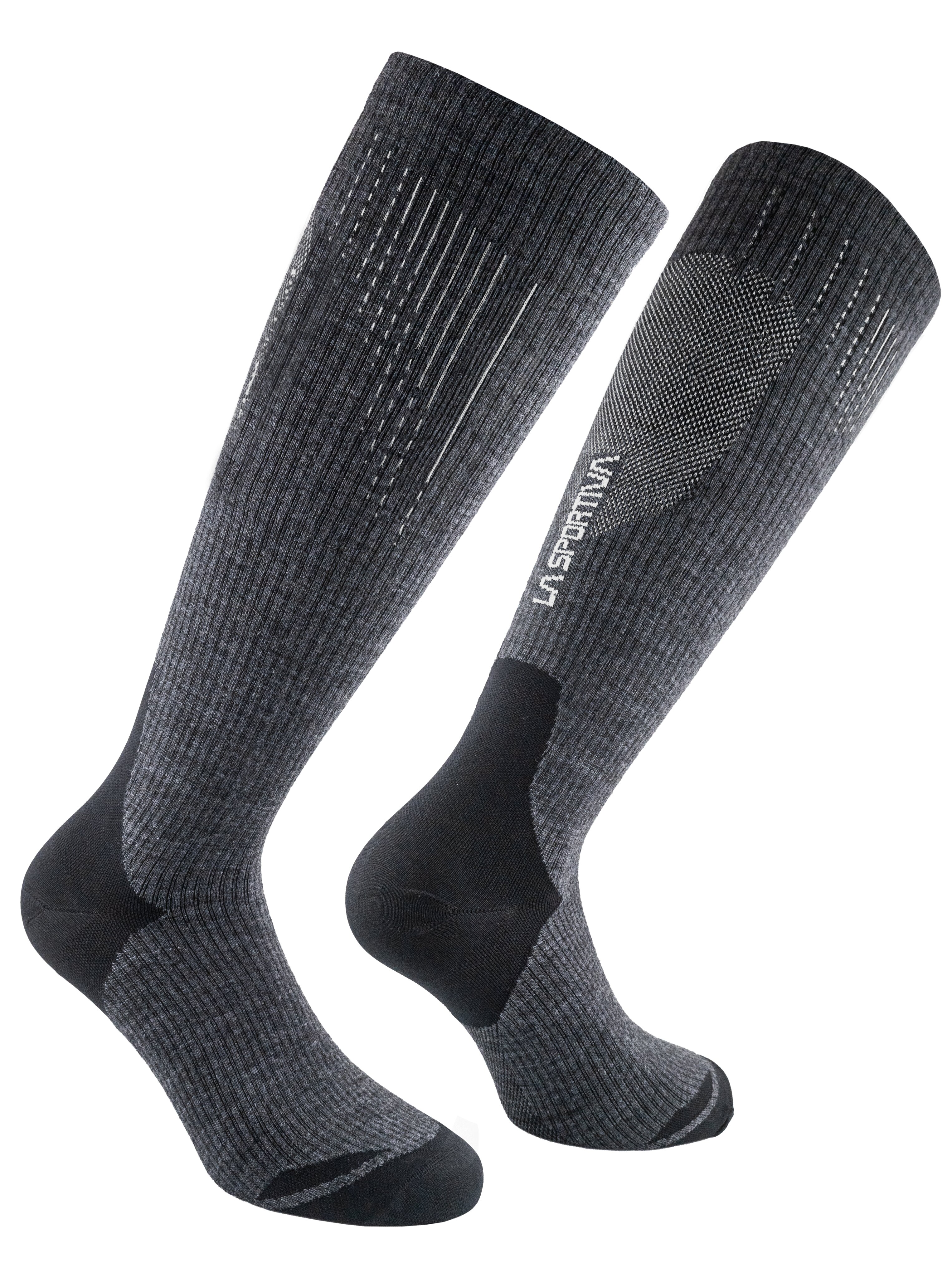 Calcetines de unisex Wool Tech de La Sportiva - Gris oscuro Gris oscuro-1