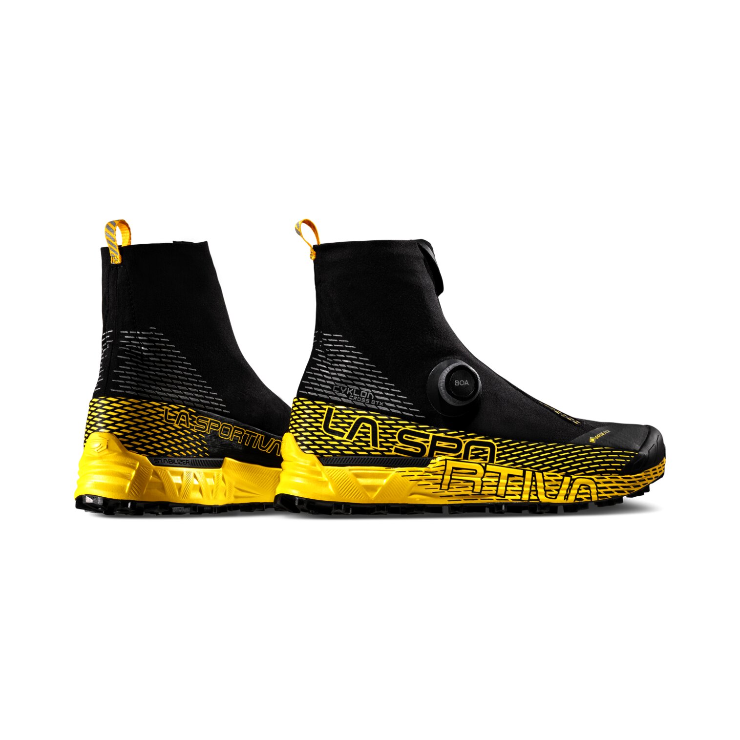 Zapatillas de Trail Running de hombre Cyklon Cross Goretex La Sportiva - Negro / Amarillo Negro / Amarillo-1