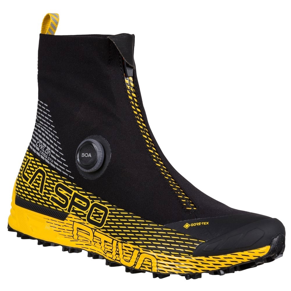 Zapatillas de Trail Running de hombre Cyklon Cross Goretex La Sportiva - Negro / Amarillo Negro / Amarillo-3