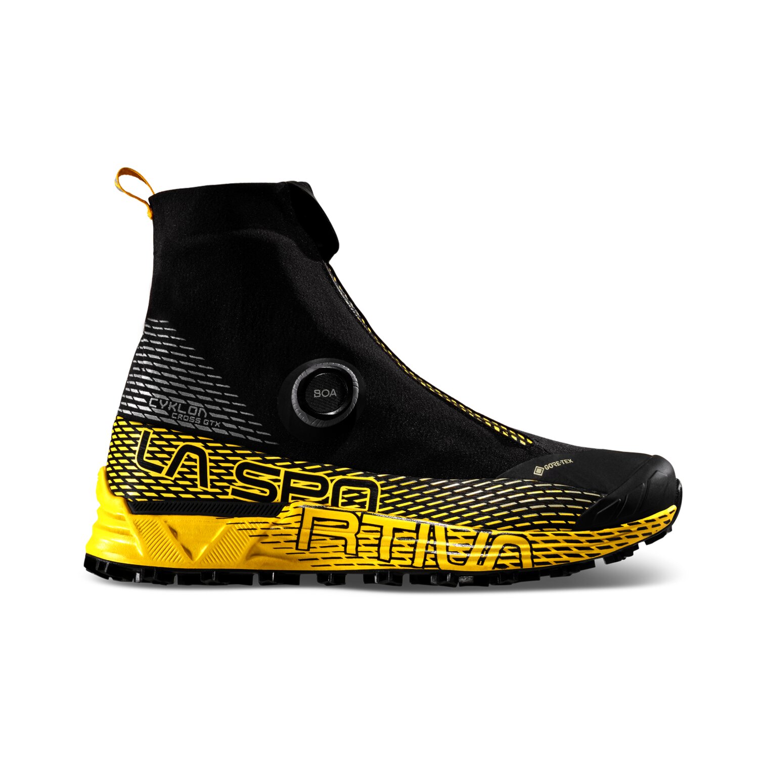 Zapatillas de Trail Running de hombre Cyklon Cross Goretex La Sportiva - Negro / Amarillo Negro / Amarillo-5