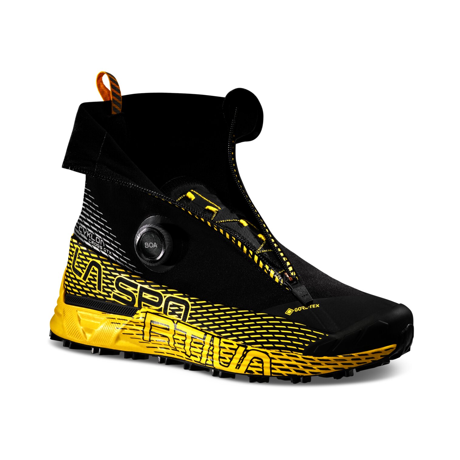 Zapatillas de Trail Running de hombre Cyklon Cross Goretex La Sportiva - Negro / Amarillo Negro / Amarillo-6