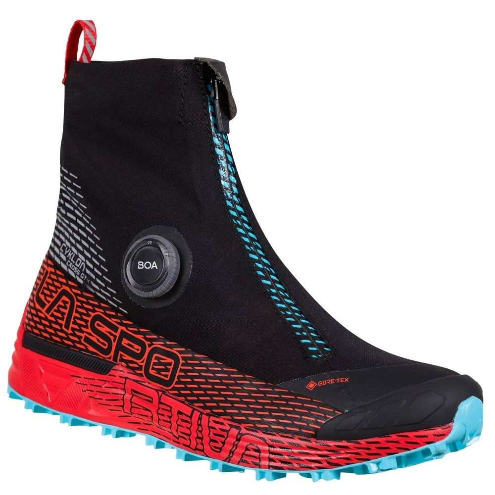 Imagen 1 de Zapatillas de Trail Running de mujer Cyklon Cross Goretex La Sportiva - Gris / Negro Gris / Negro
