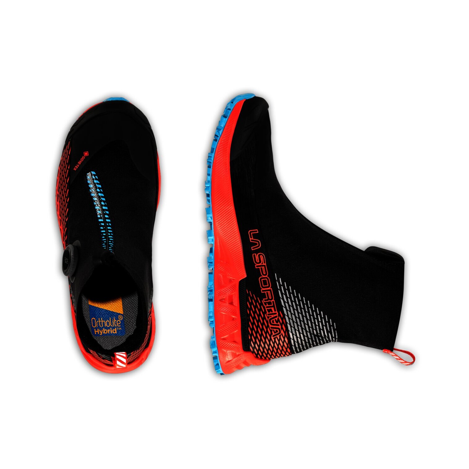 Imagen 5 de Zapatillas de Trail Running de mujer Cyklon Cross Goretex La Sportiva - Gris / Negro Gris / Negro