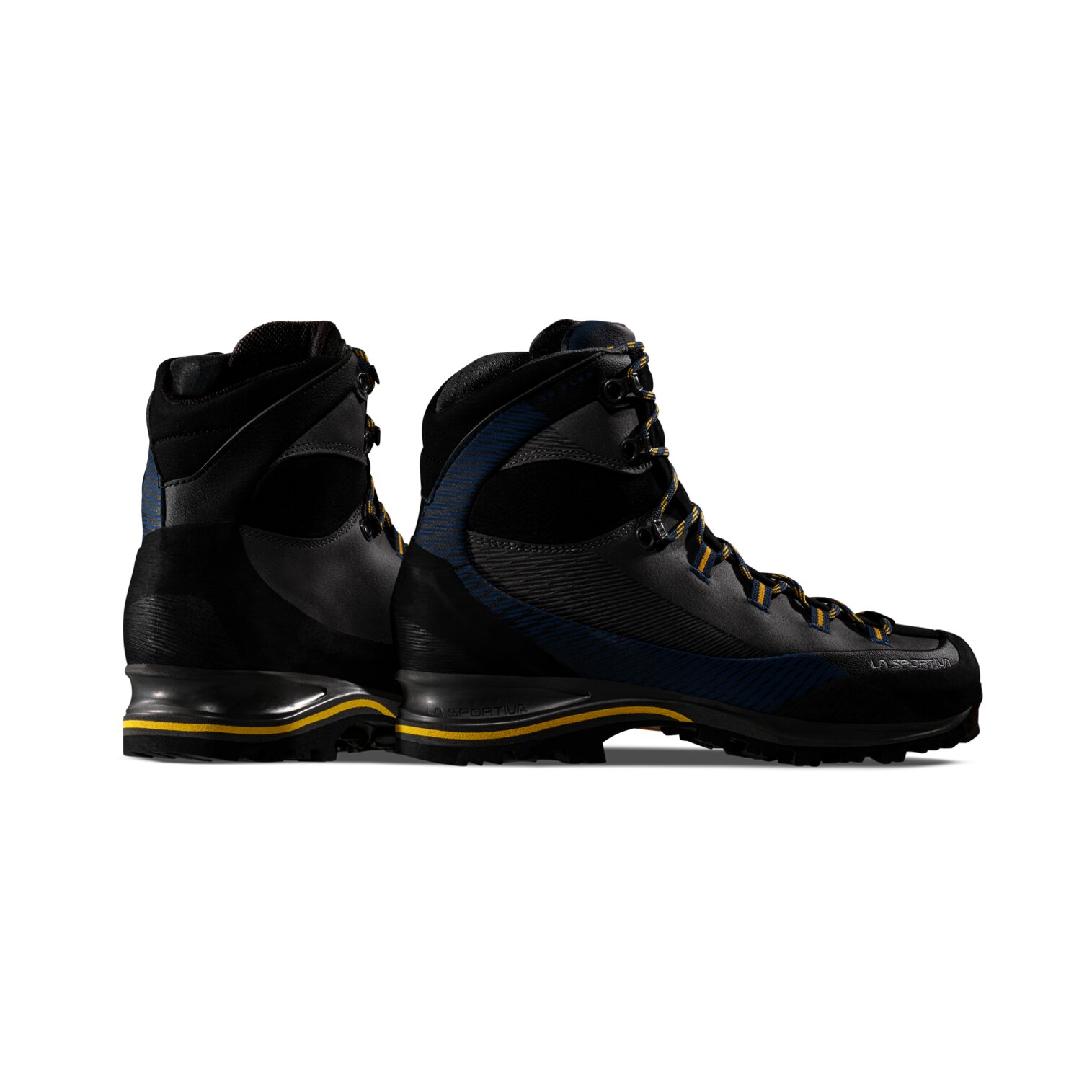 Imagen 3 de Botas de montaña de hombre Trango Trk Leather Goretex La Sportiva - Negro / Azul Negro / Azul