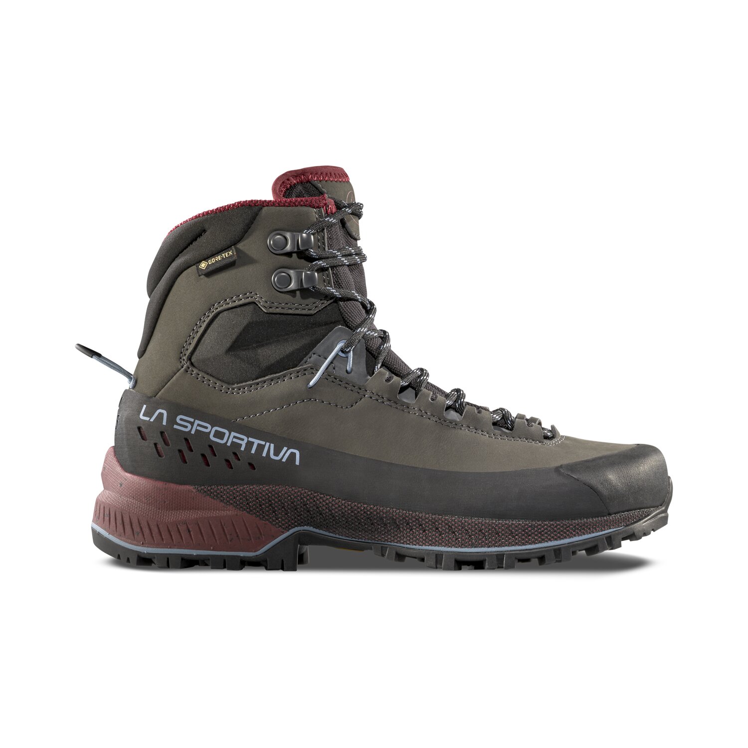 Zapatillas de montaña de mujer TX5 Evo Mid Goretex La Sportiva - Negro / Gris Negro / Gris-2