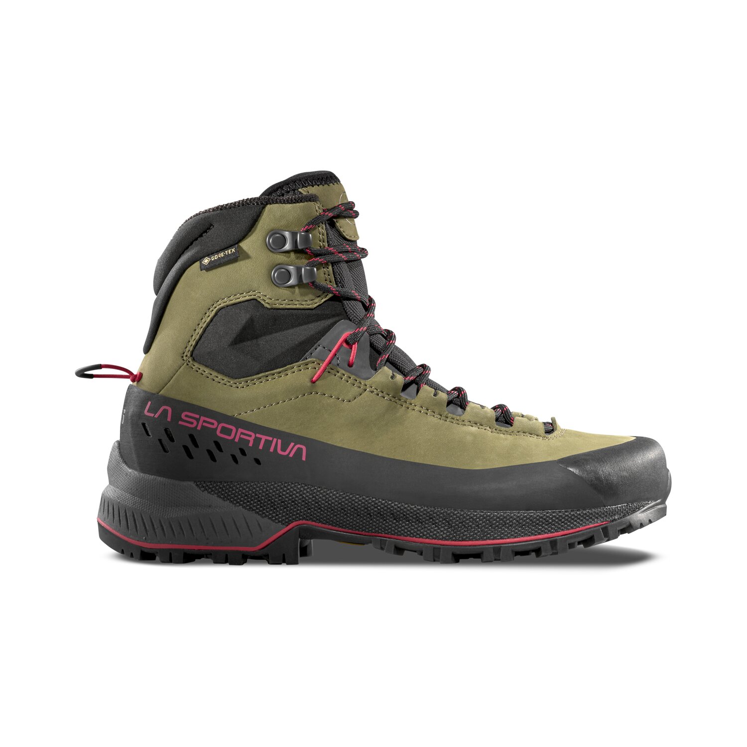 Zapatillas de montaña de mujer TX5 Evo Mid Goretex La Sportiva - Verde militar Verde militar-3