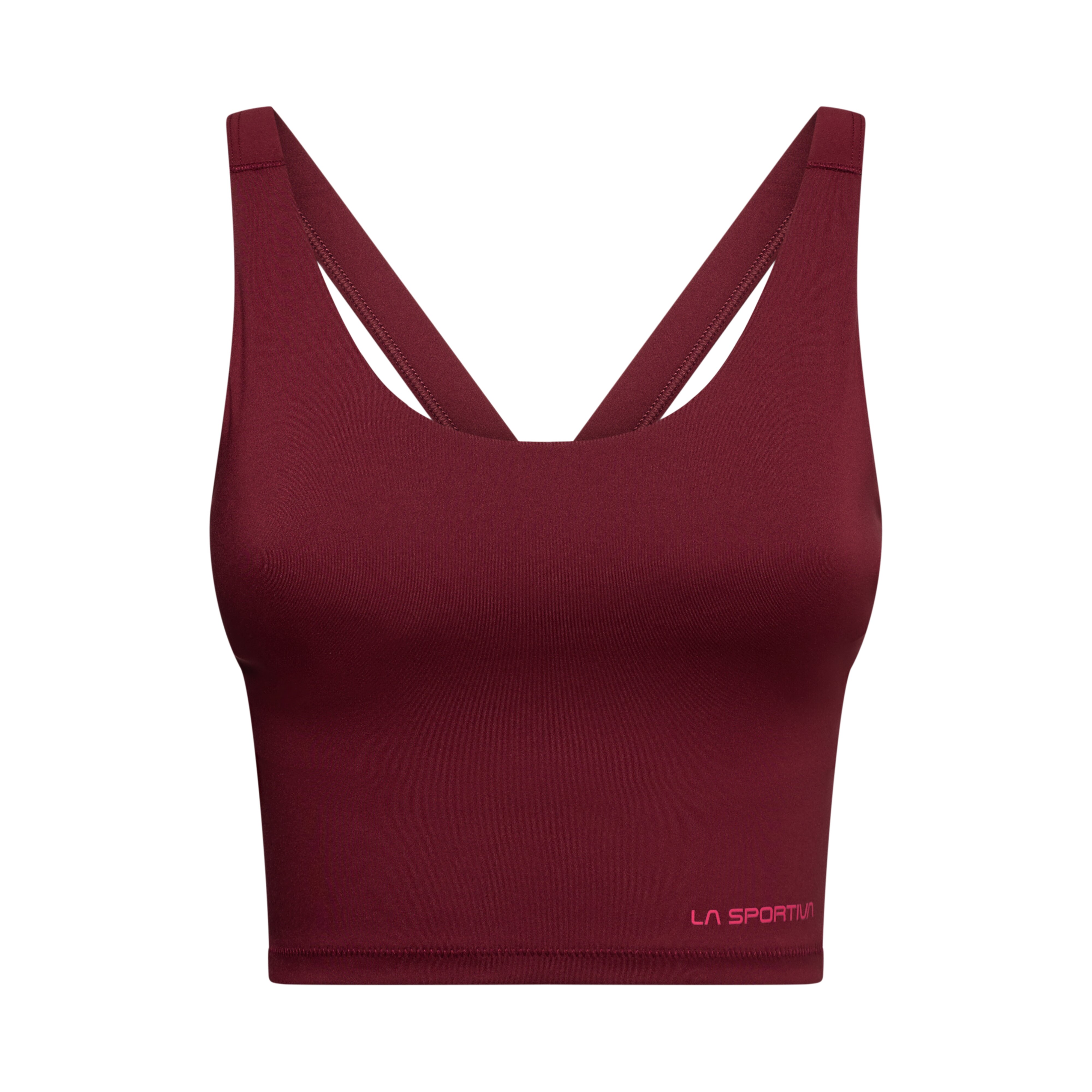 La Sportiva Camiseta de mujer Cosmosis Bra Tank de Rojo cereza