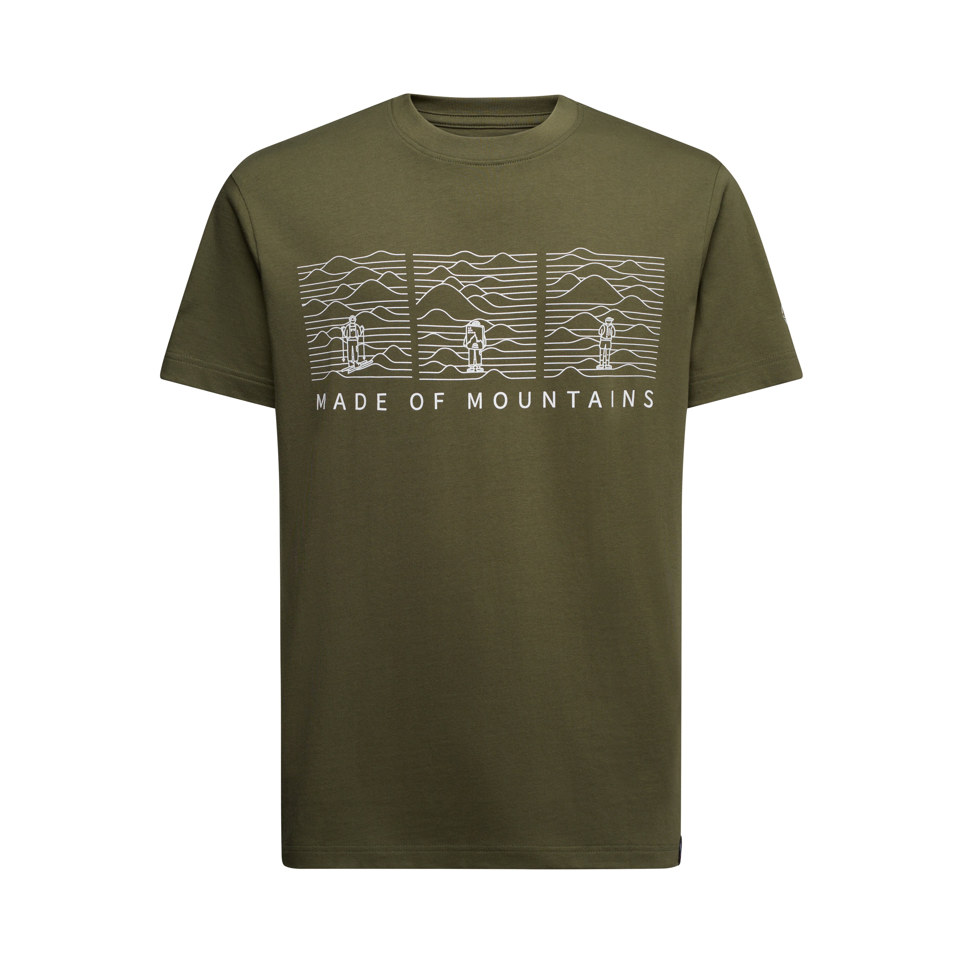 Imagen 0 de Camiseta de hombre Made of Mountain de La Sportiva Verde-Marrón