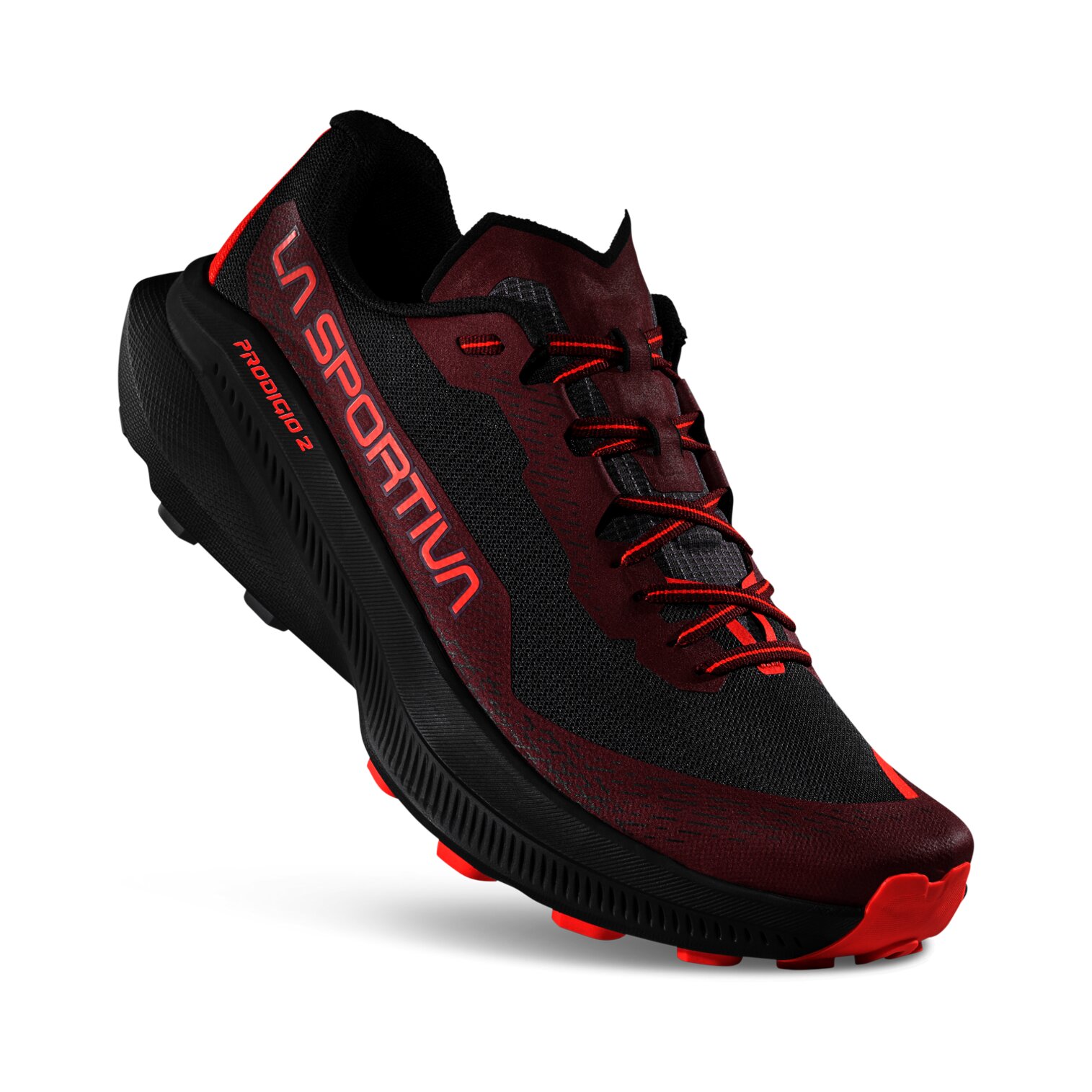 Imagen 4 de Zapatillas de Trail Running de hombre Prodigio 2 La Sportiva - Rojo cereza Rojo cereza