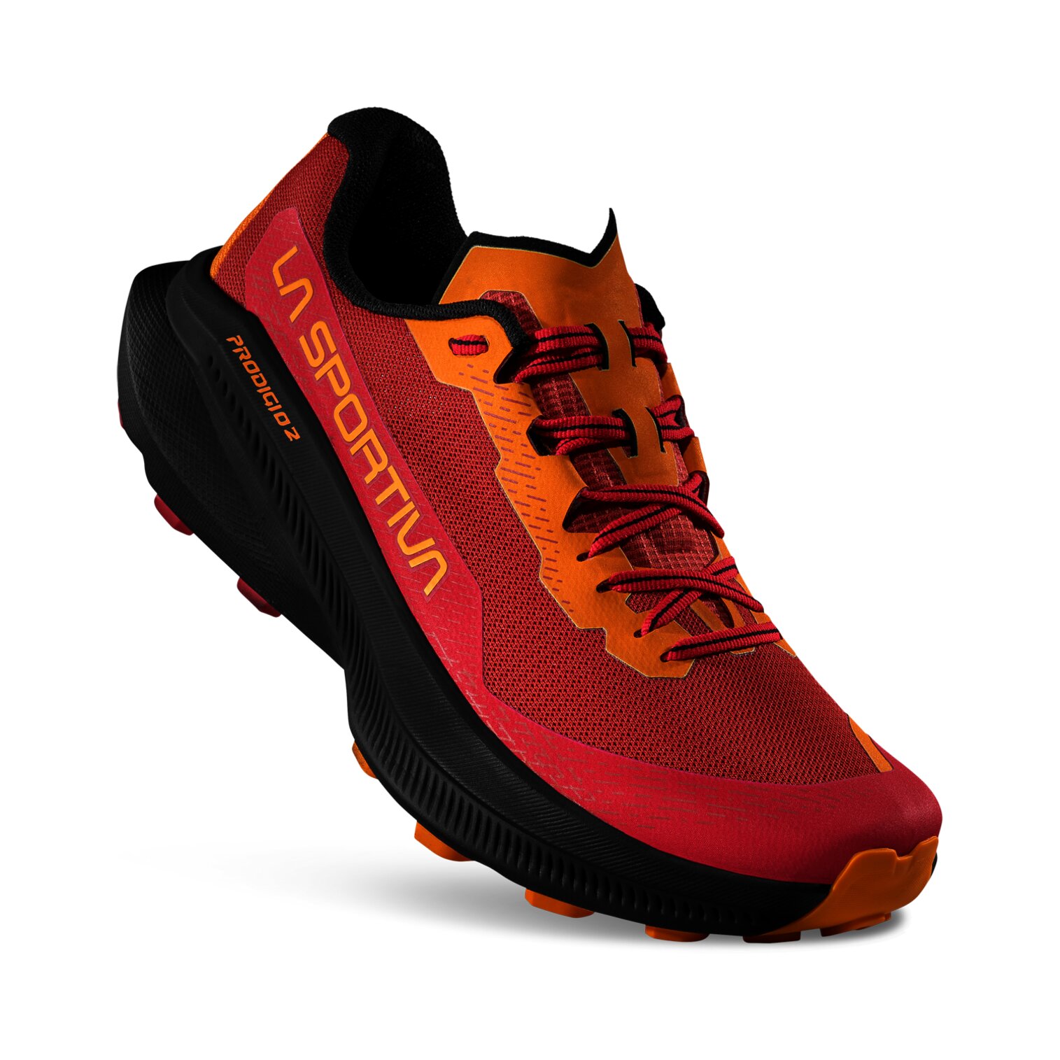 Imagen 4 de Zapatillas de Trail Running de mujer Prodigio 2 La Sportiva - Rojo Rojo