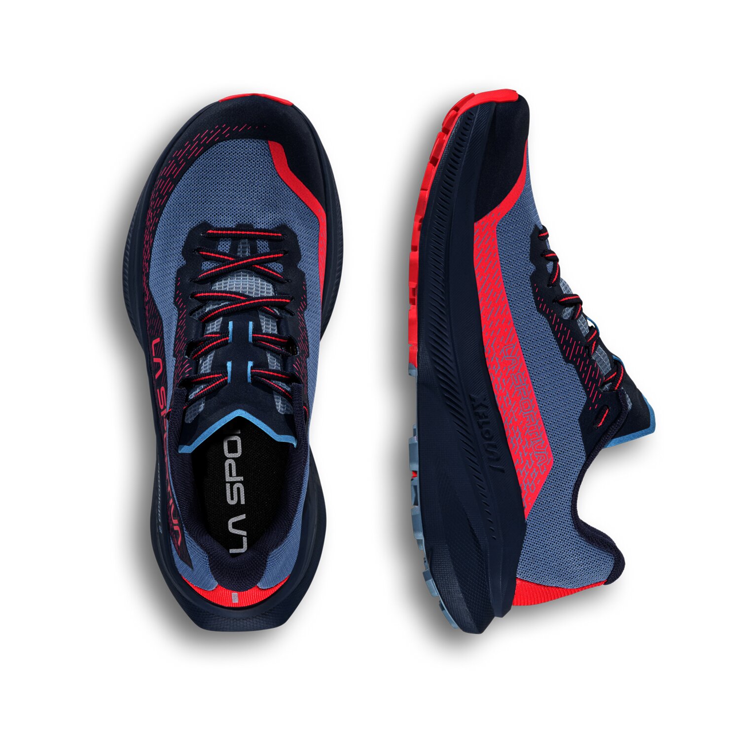 Imagen 1 de Zapatillas de Trail Running de mujer Prodigio 2 La Sportiva - Azul claro / Azul marino Azul claro / Azul marino