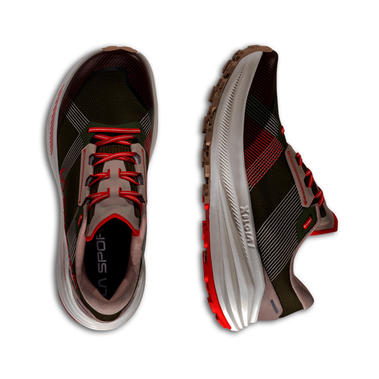 Zapatillas de trail running de hombre Prodigio Max La Sportiva - Verde militar Verde militar-3