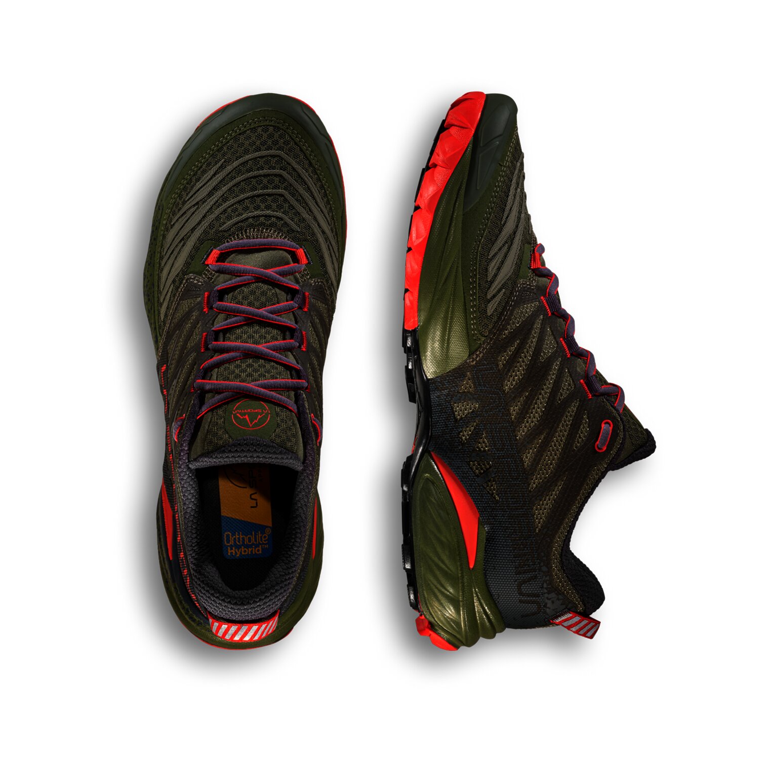 La Sportiva Zapatillas de Trail Running de hombre Akasha II Verde militar