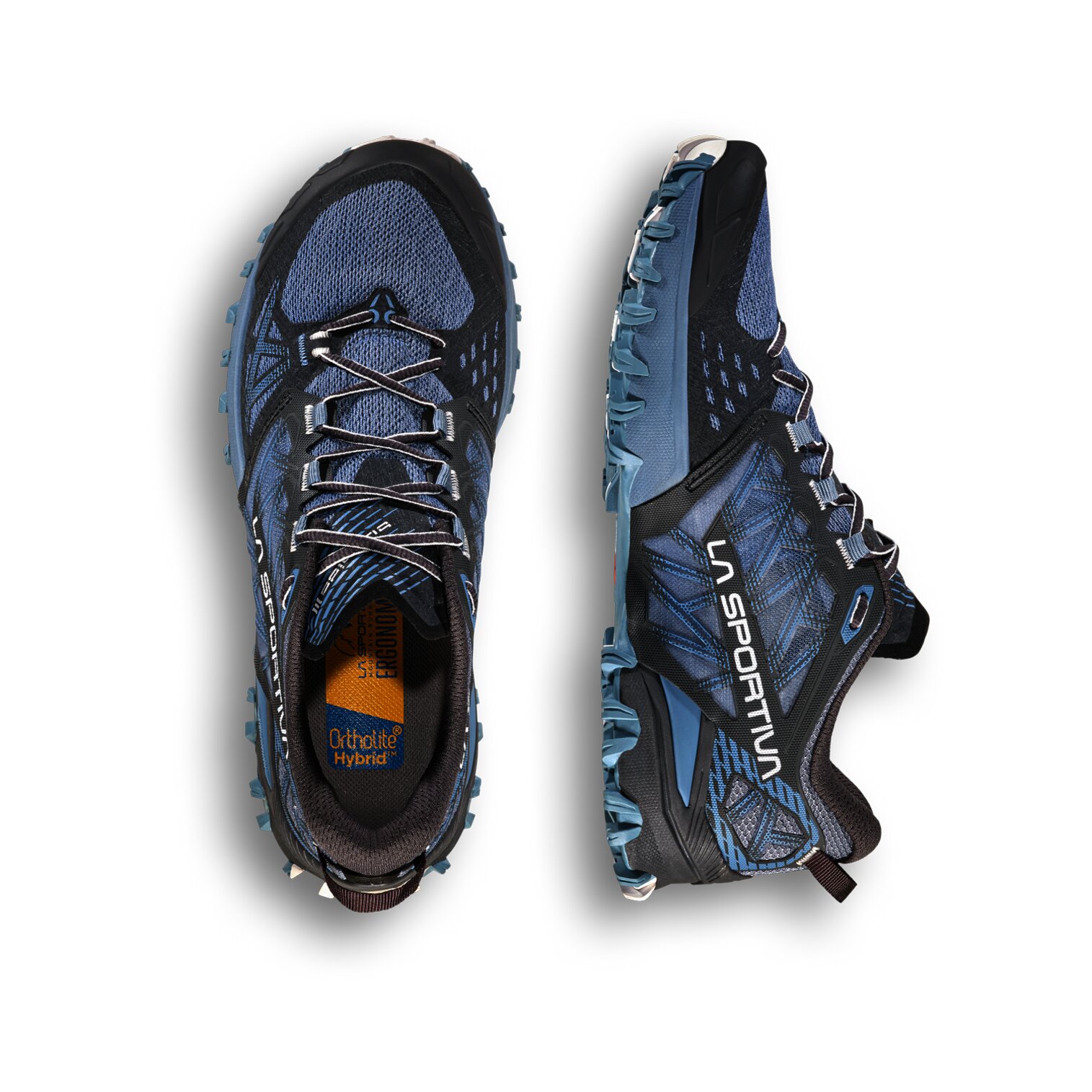 Zapatillas de Trail Running de mujer Bushido III La Sportiva - Azul Océano Azul Océano-1