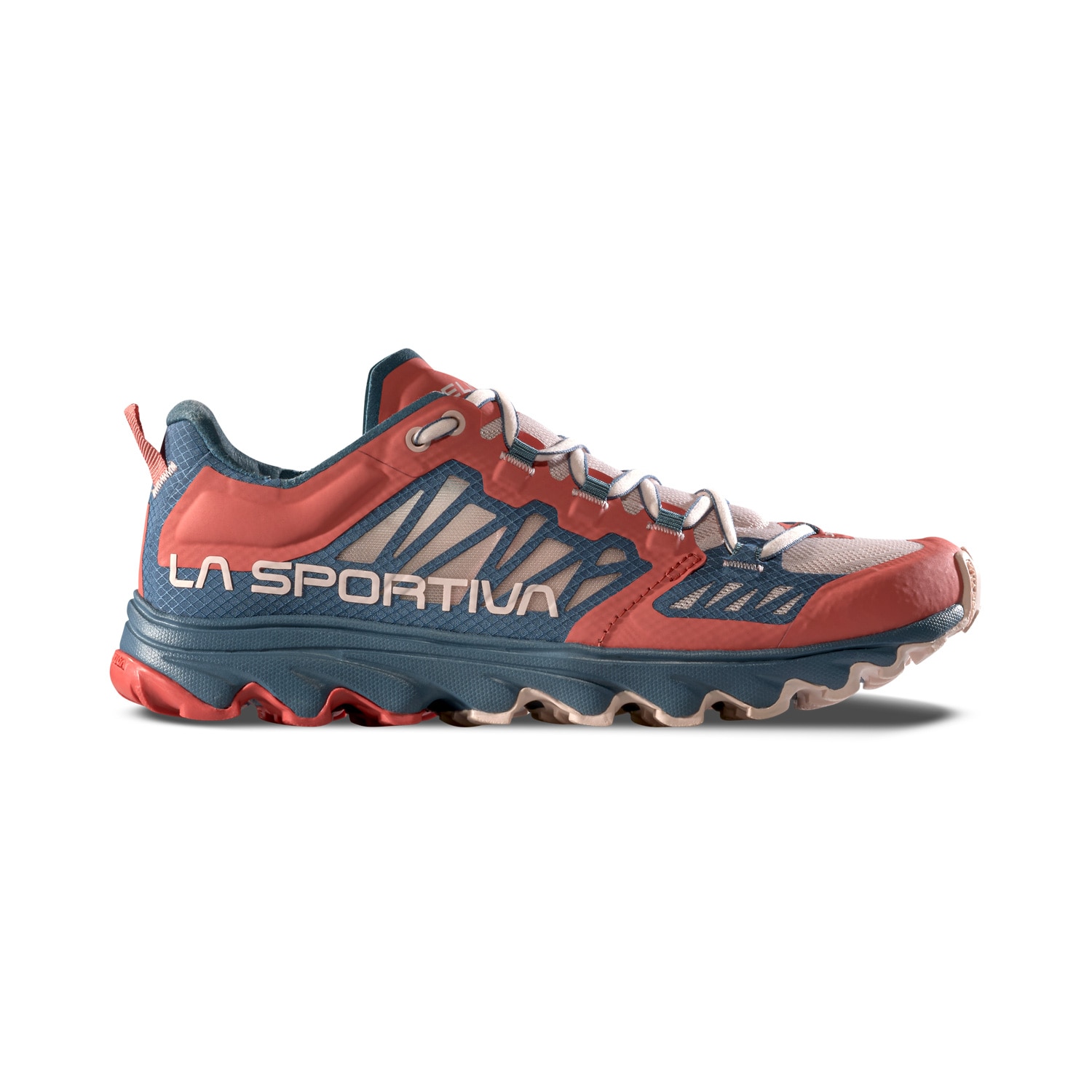 Imagen 0 de Zapatillas de montaña de mujer Helios III La Sportiva Rojo / Azul marino