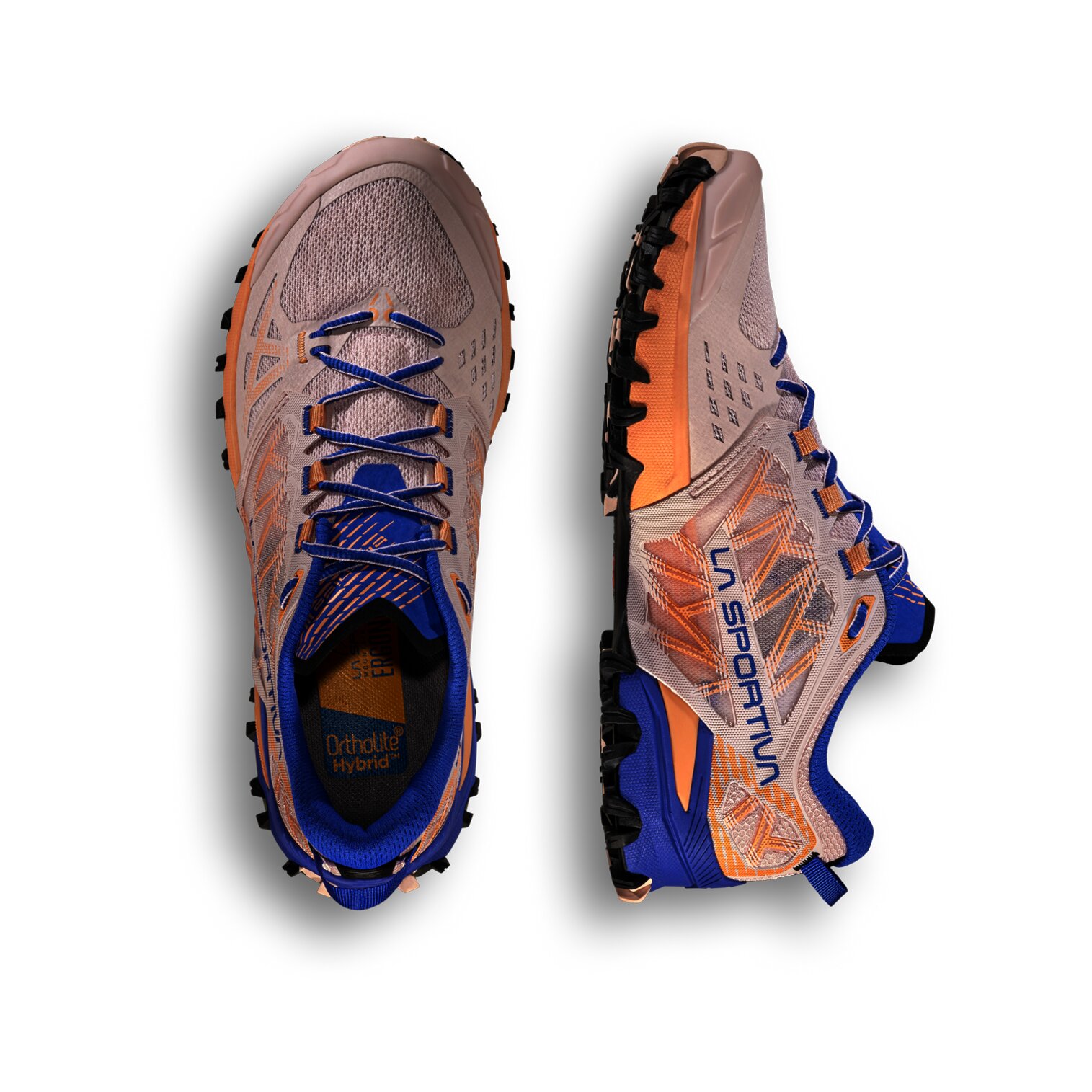 Imagen 1 de Zapatillas de Trail Running de mujer Bushido III La Sportiva Rojo / Blanco