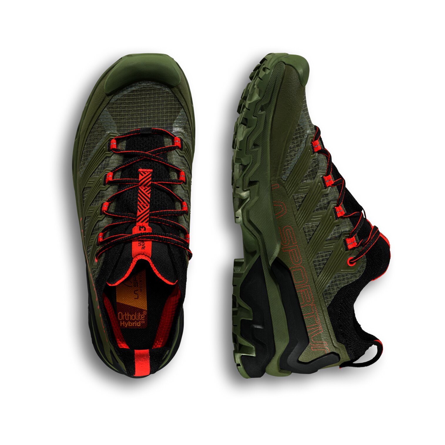 Imagen 0 de Zapatillas de montaña de hombre Ultra Raptor 3 La Sportiva Verde militar