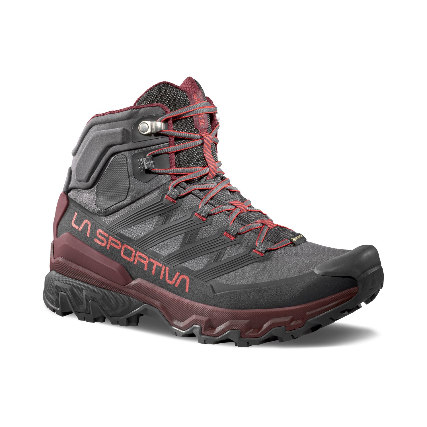 Zapatillas de montaña de hombre Ultra Raptor 3 Mid Goretex La Sportiva - Rojo Rojo-4