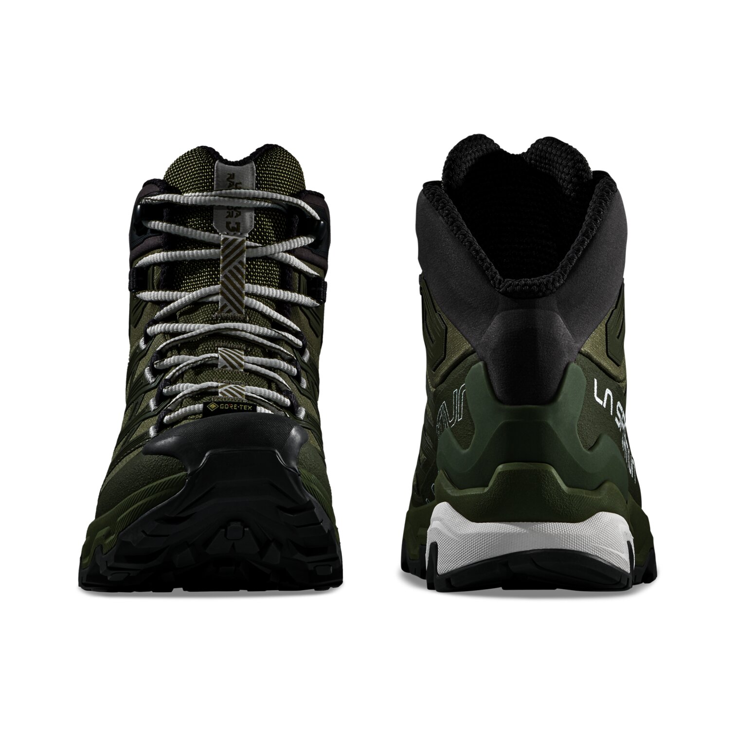 Zapatillas de montaña de mujer Ultra Raptor 3 Mid Goretex La Sportiva - Verde militar Verde militar-4