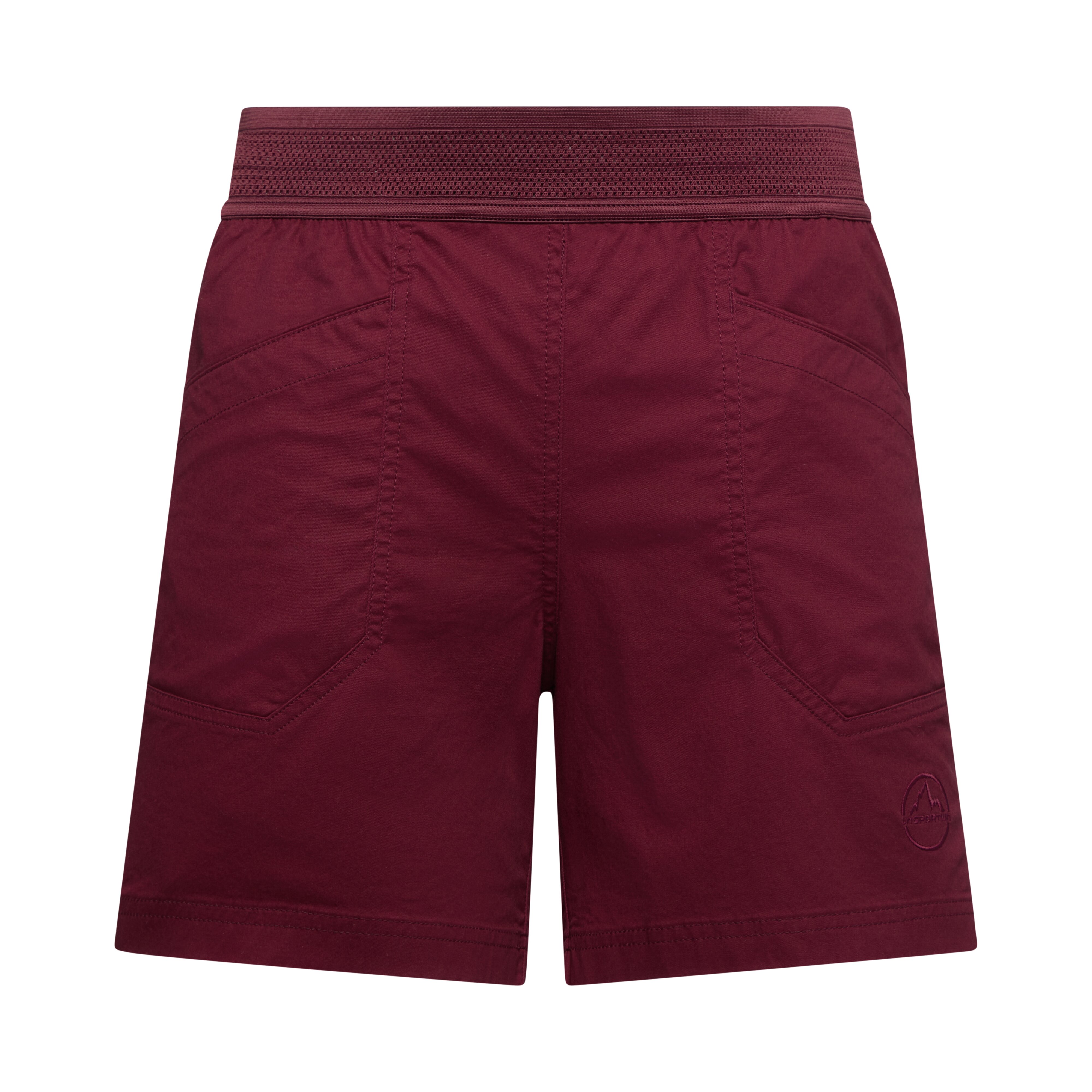 Pantalón corto de mujer Roots de La Sportiva - Rojo cereza Rojo cereza-1