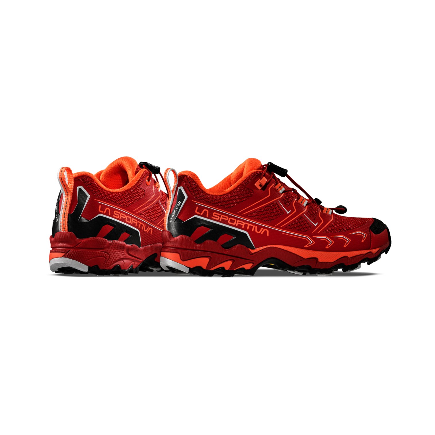 Zapatillas de montaña de niños Ultra Raptor II JR La Sportiva - Rojo cereza Rojo cereza-3