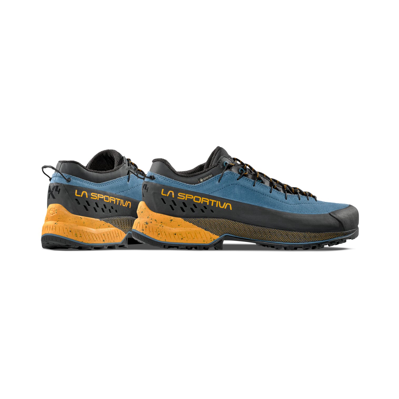 Imagen 5 de Zapatillas de montaña de hombre TX4 Evo Goretex La Sportiva - Azul / Amarillo Azul / Amarillo