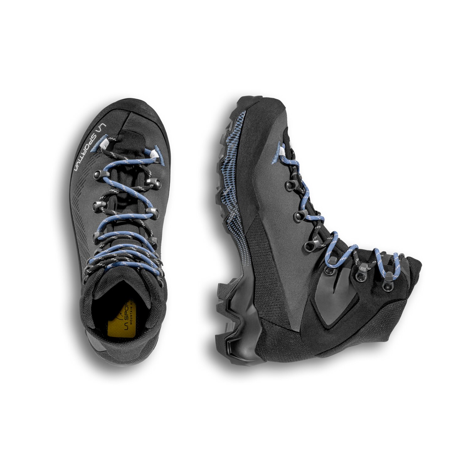 Imagen 4 de Zapatillas de montaña de mujer Aequilibrium Trek Goretex La Sportiva - Gris / Negro Gris / Negro