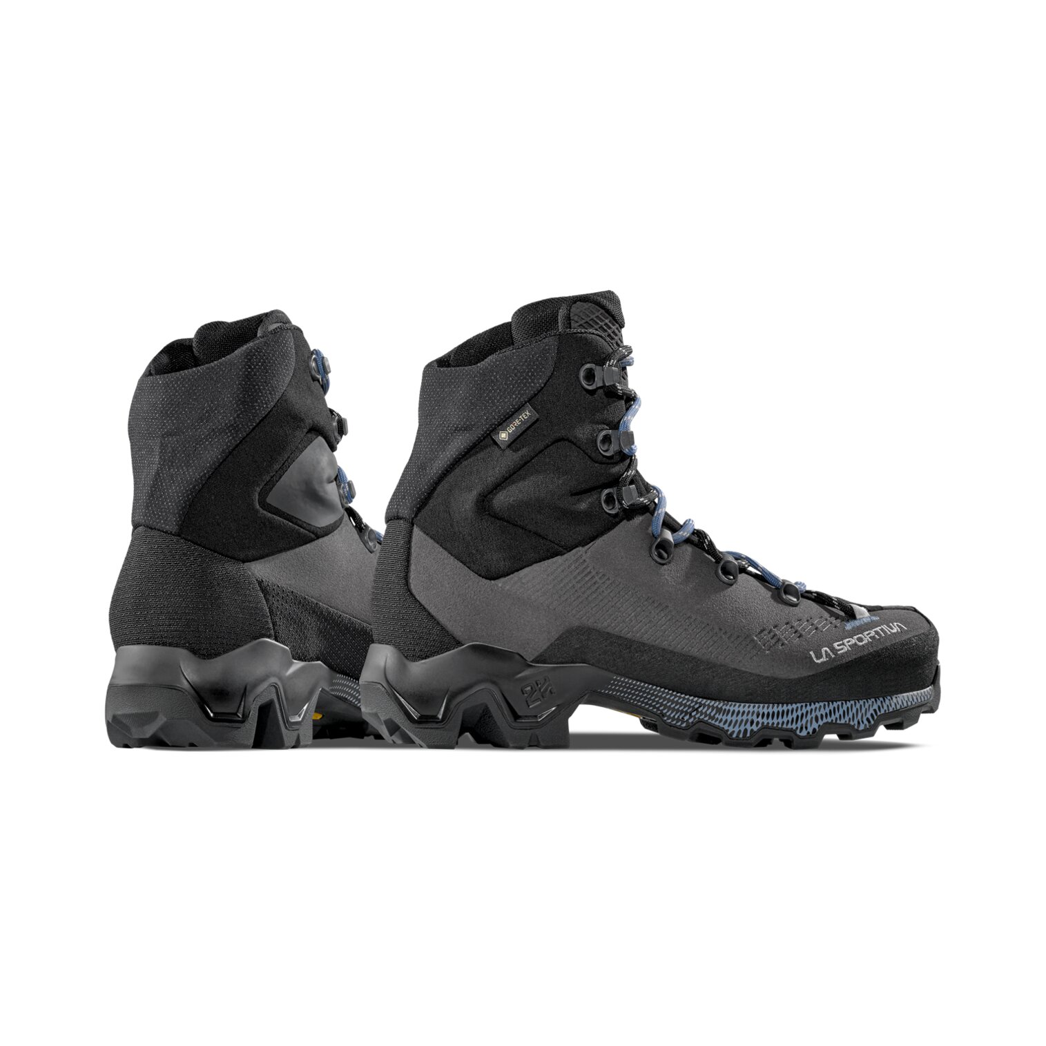 Imagen 5 de Zapatillas de montaña de mujer Aequilibrium Trek Goretex La Sportiva - Gris / Negro Gris / Negro