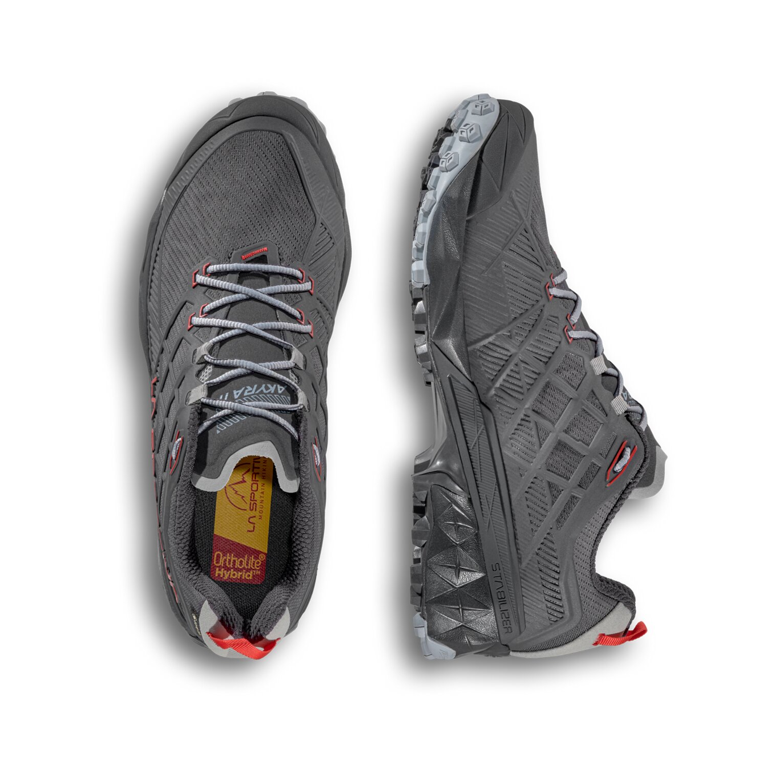 Imagen 4 de Zapatillas de montaña de hombre Akyra II Goretex La Sportiva - Gris claro Gris claro