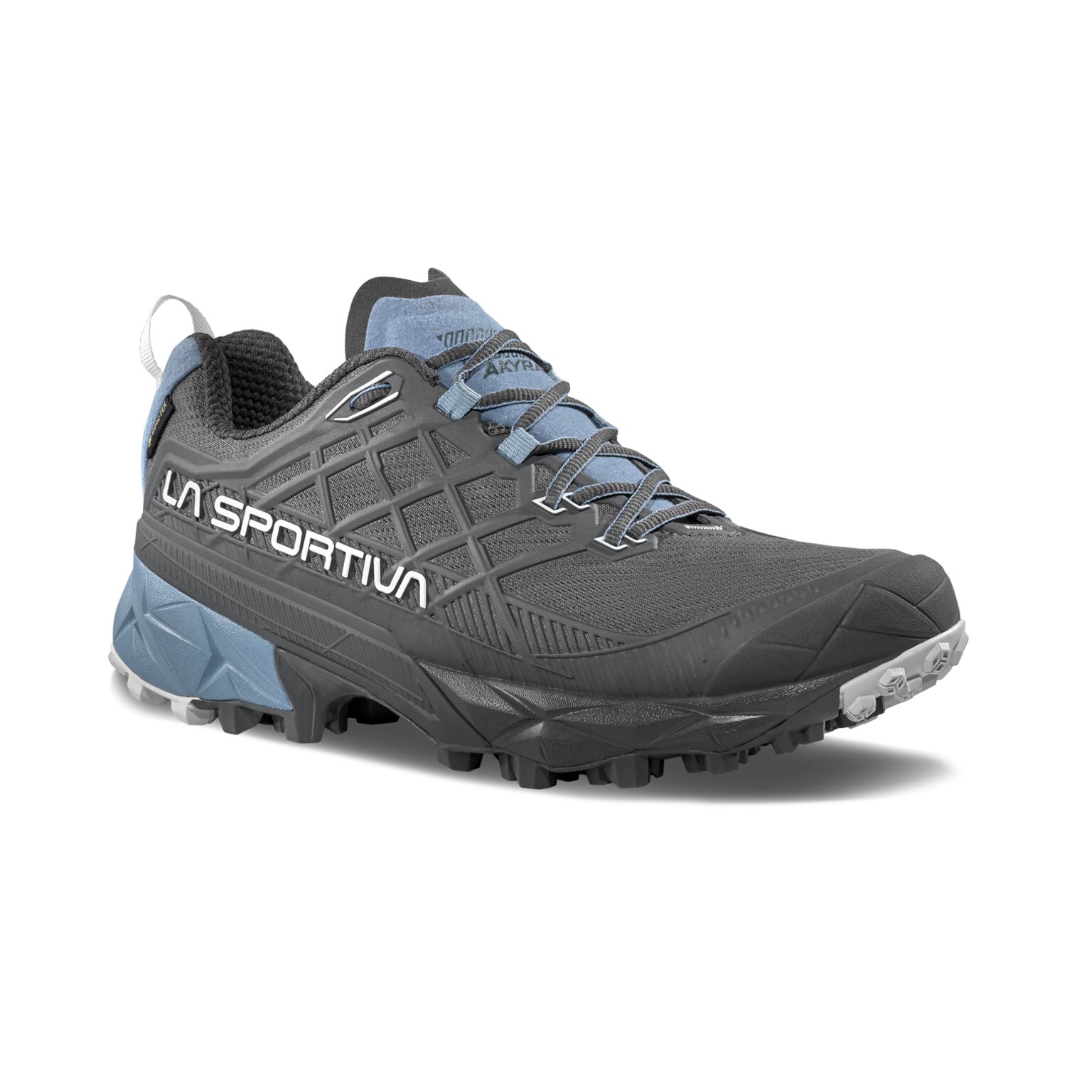 Imagen 3 de Zapatillas de montaña de mujer Akyra II Goretex La Sportiva - Gris / Azul Gris / Azul