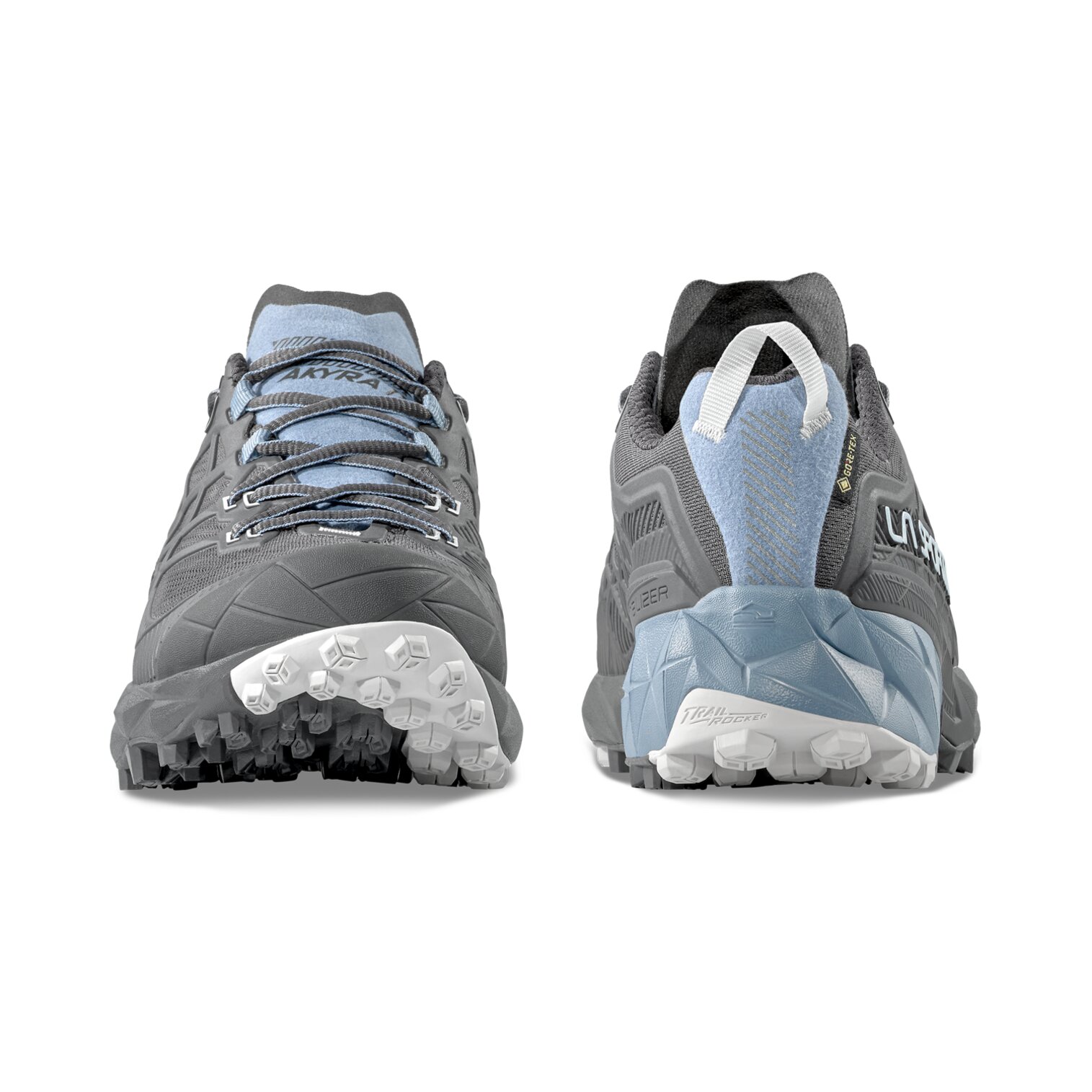 Imagen 6 de Zapatillas de montaña de mujer Akyra II Goretex La Sportiva - Gris / Azul Gris / Azul